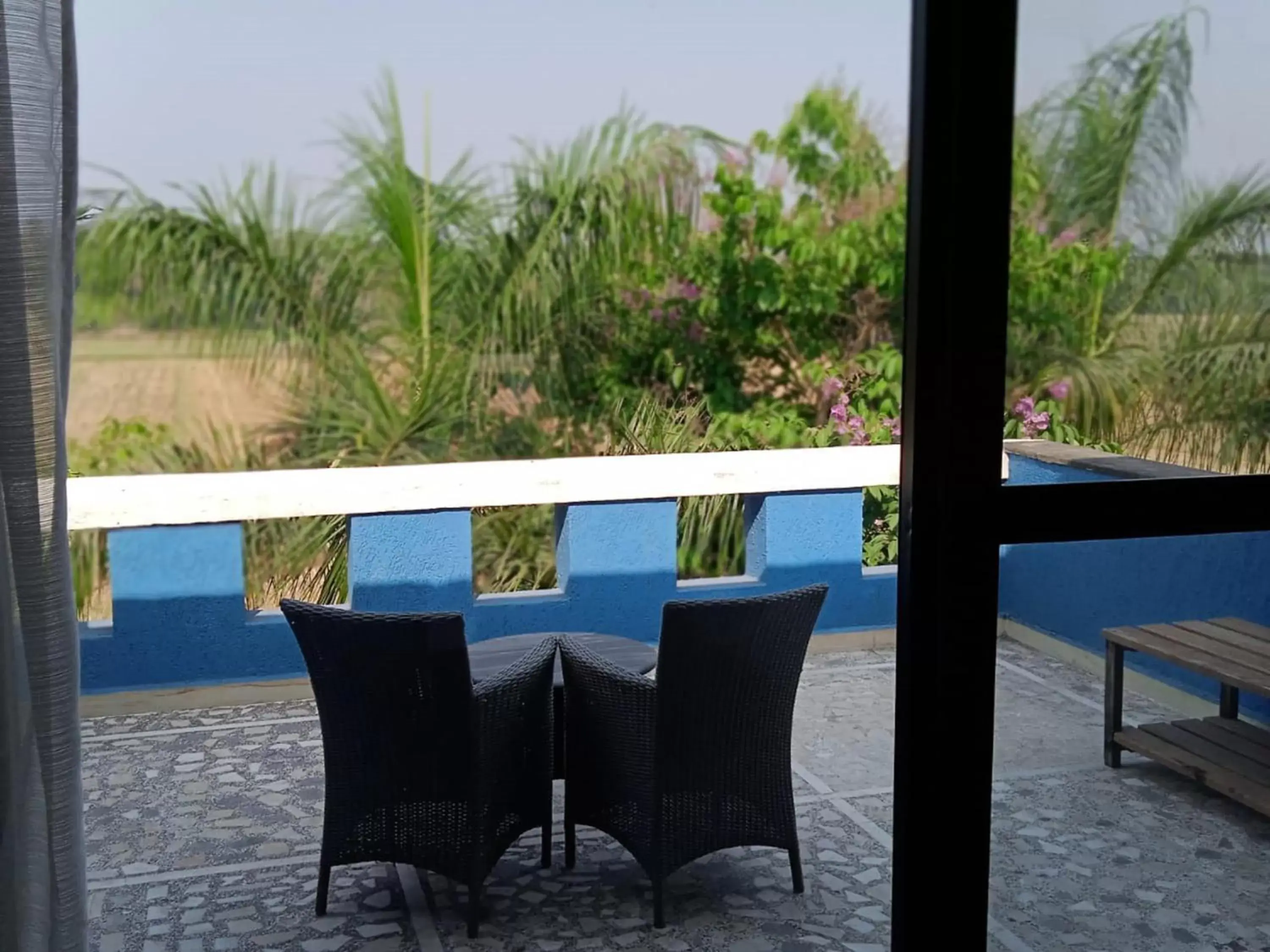 Balcony/Terrace, Pool View in Beleza By The Beach