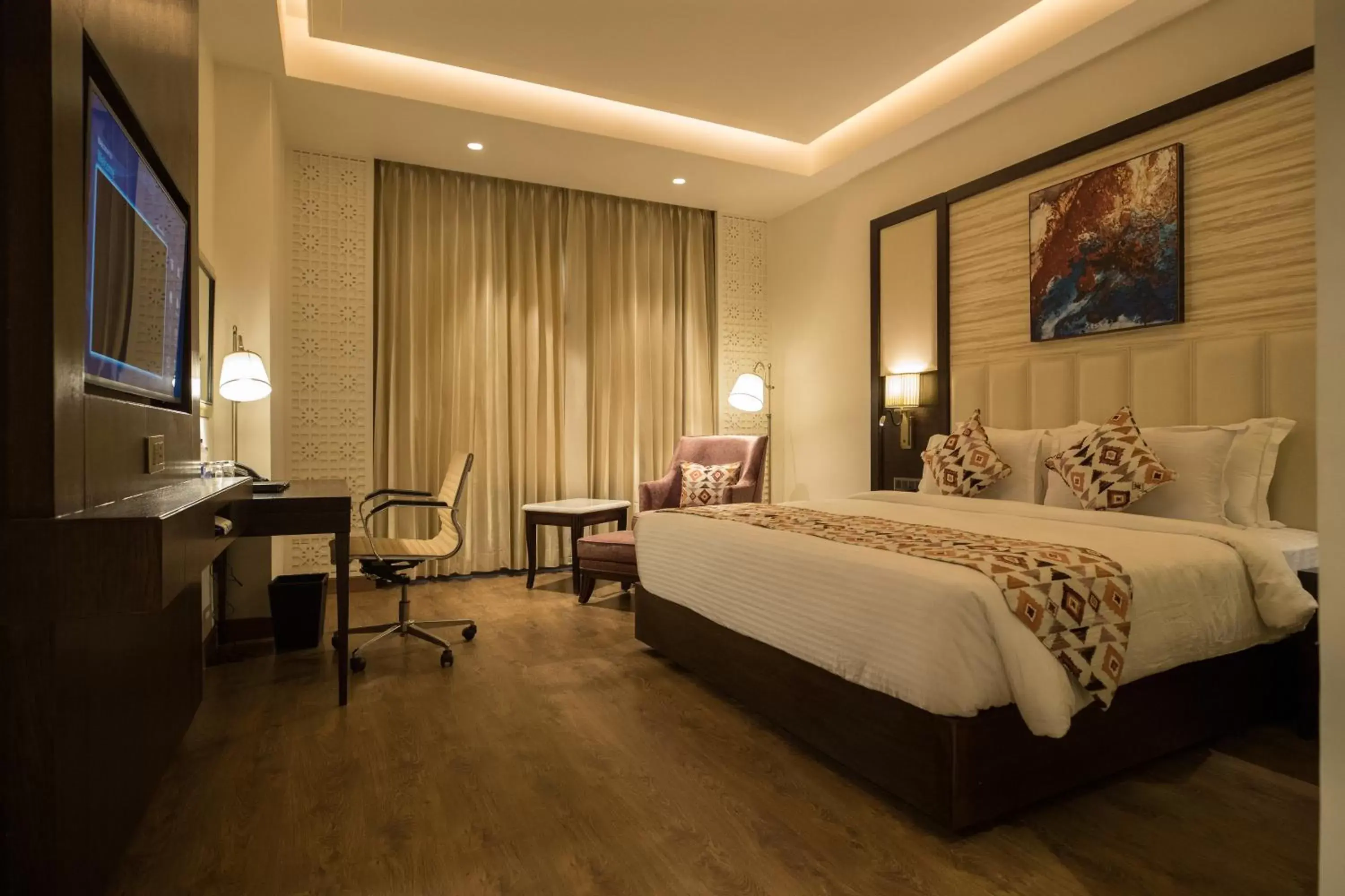 Bed in Ramada by Wyndham Kapurthala