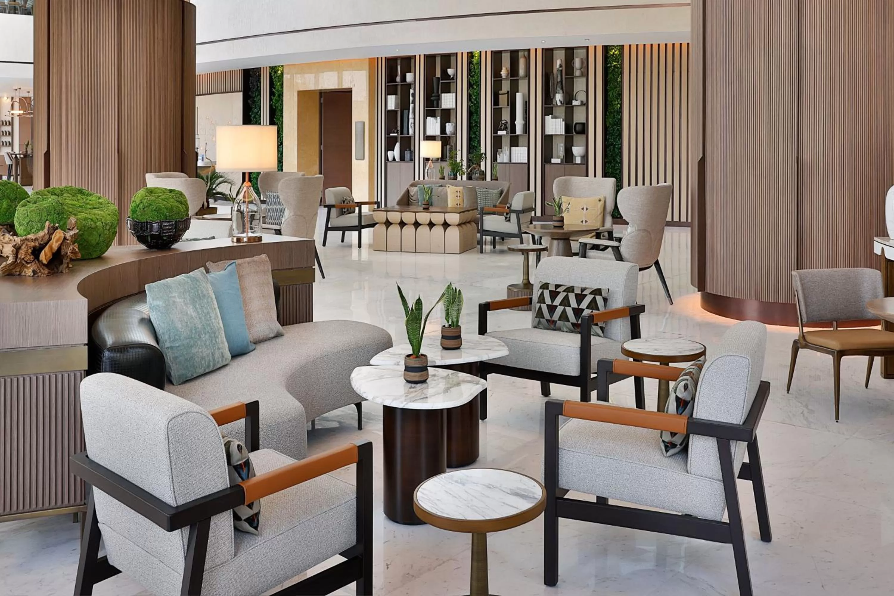 Lounge or bar in JW Marriott Hotel Riyadh