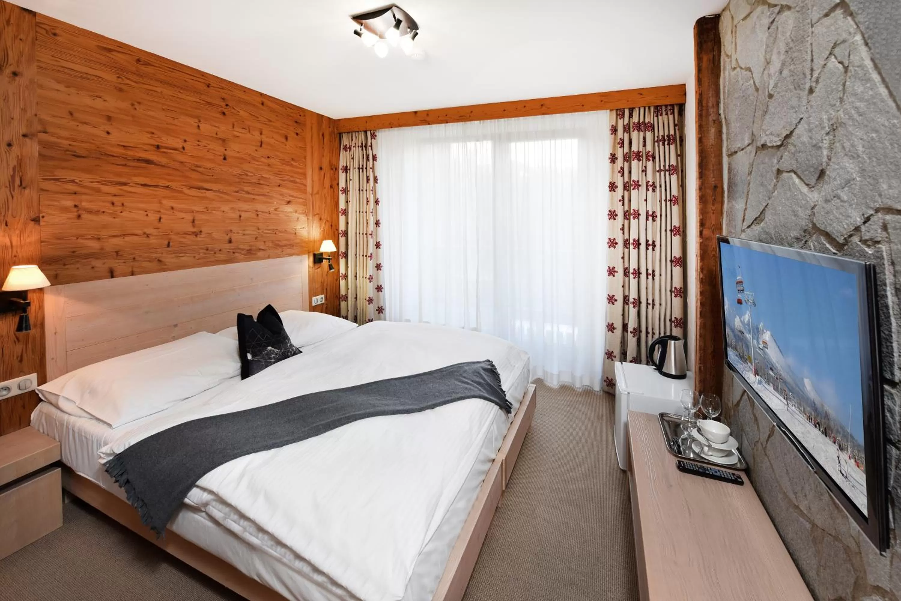 Bed in APLEND Hotel Kukučka