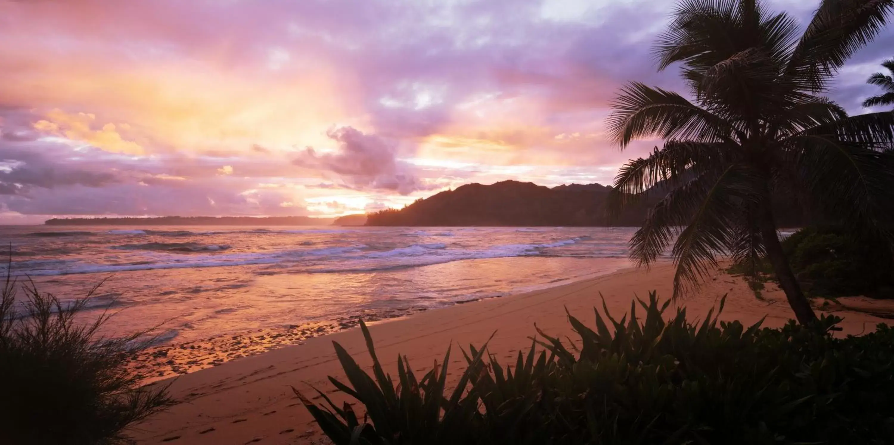 Natural landscape in Hanalei Colony Resort