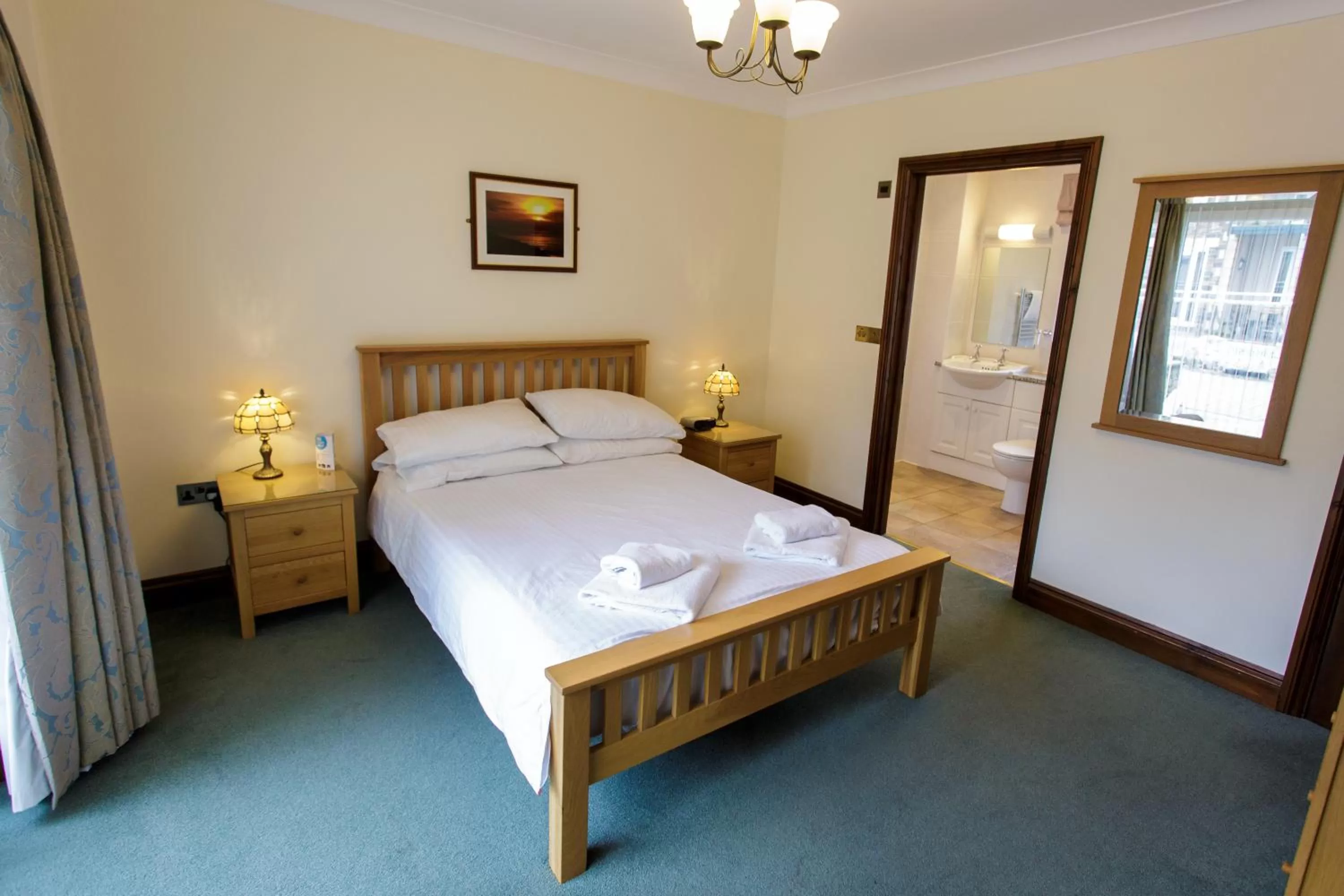 Bed in Porth Veor Manor Villas & Apartments