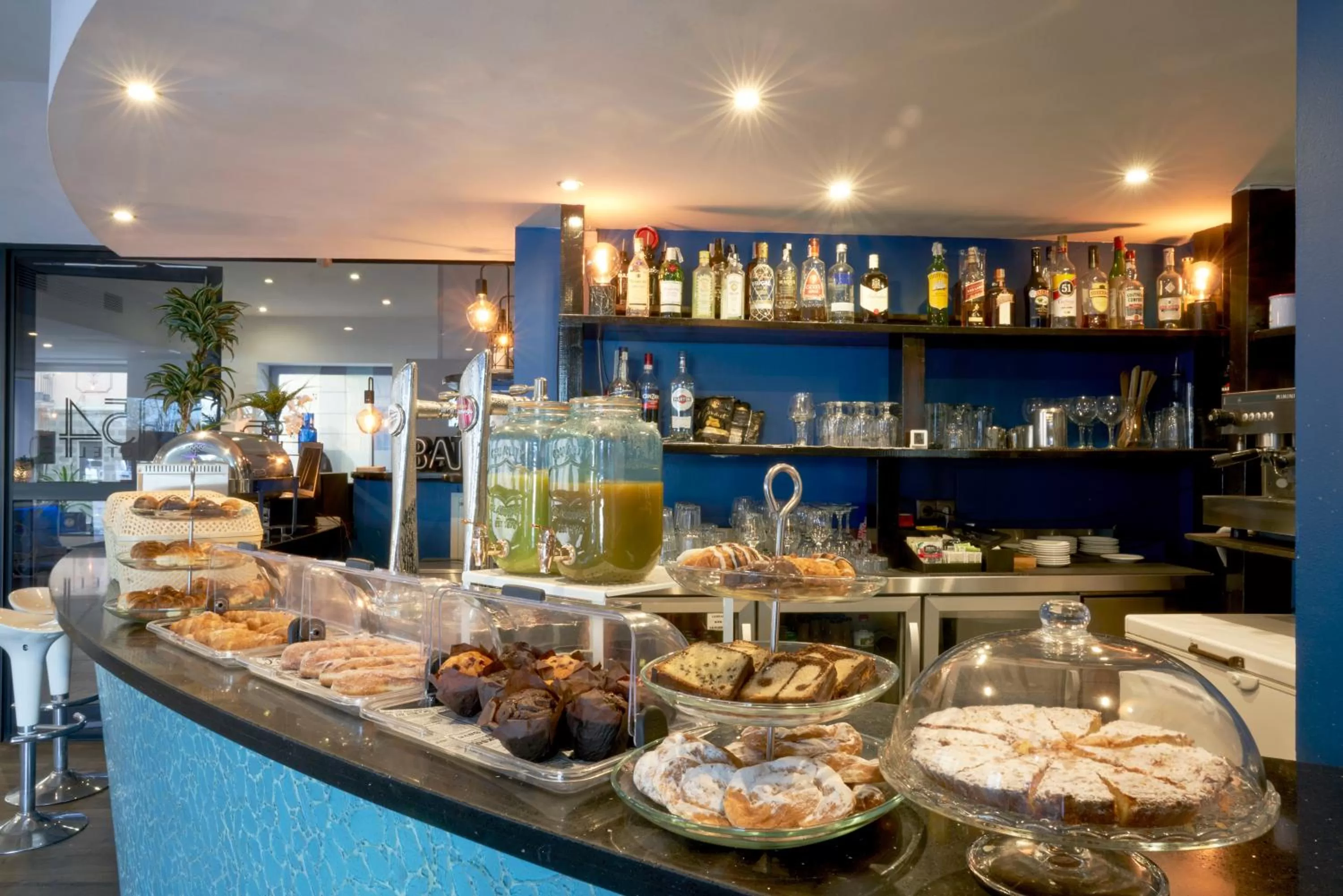 Buffet breakfast in Hotel 54 Barceloneta