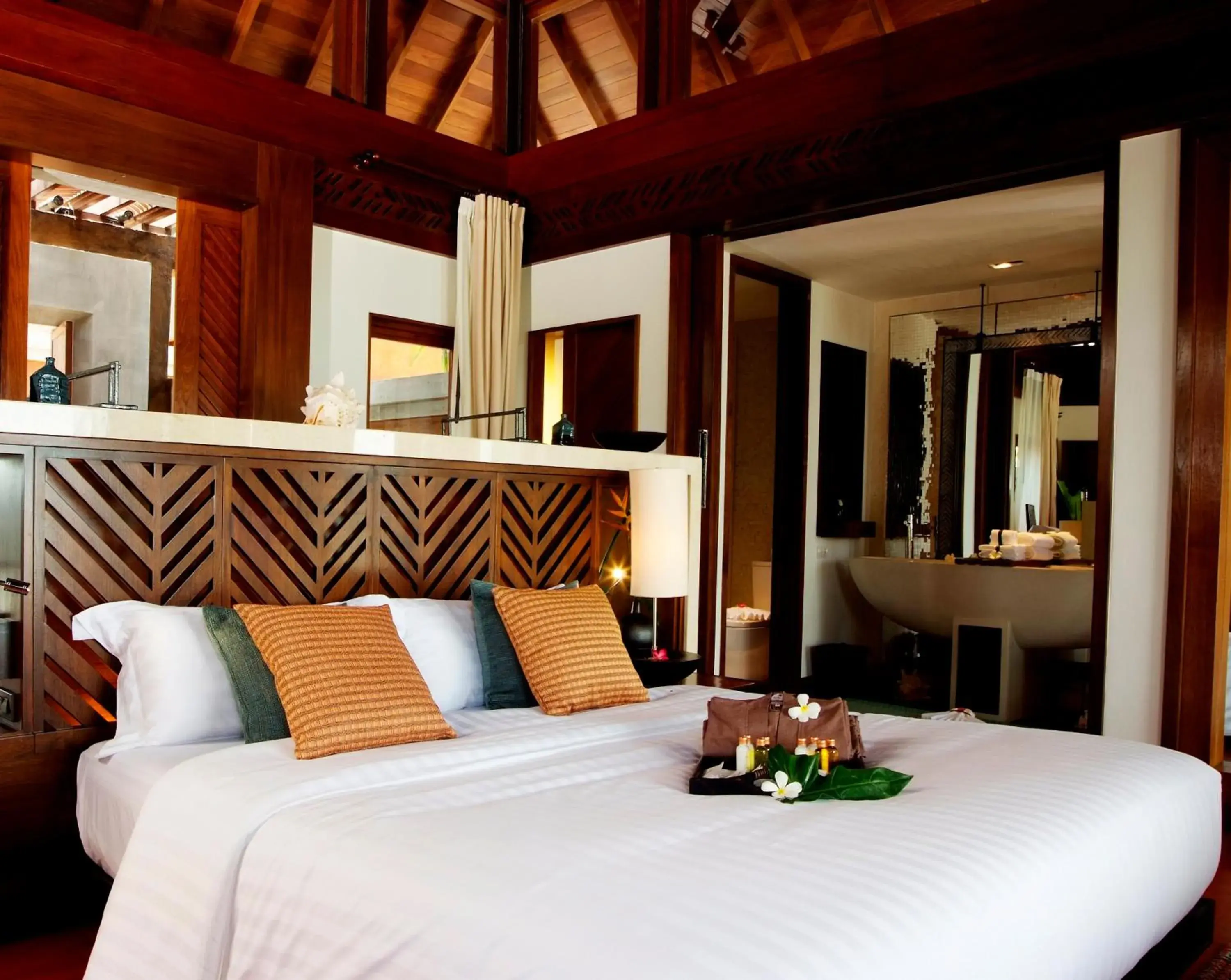 Bed in Mai Samui Beach Resort & Spa - SHA Plus