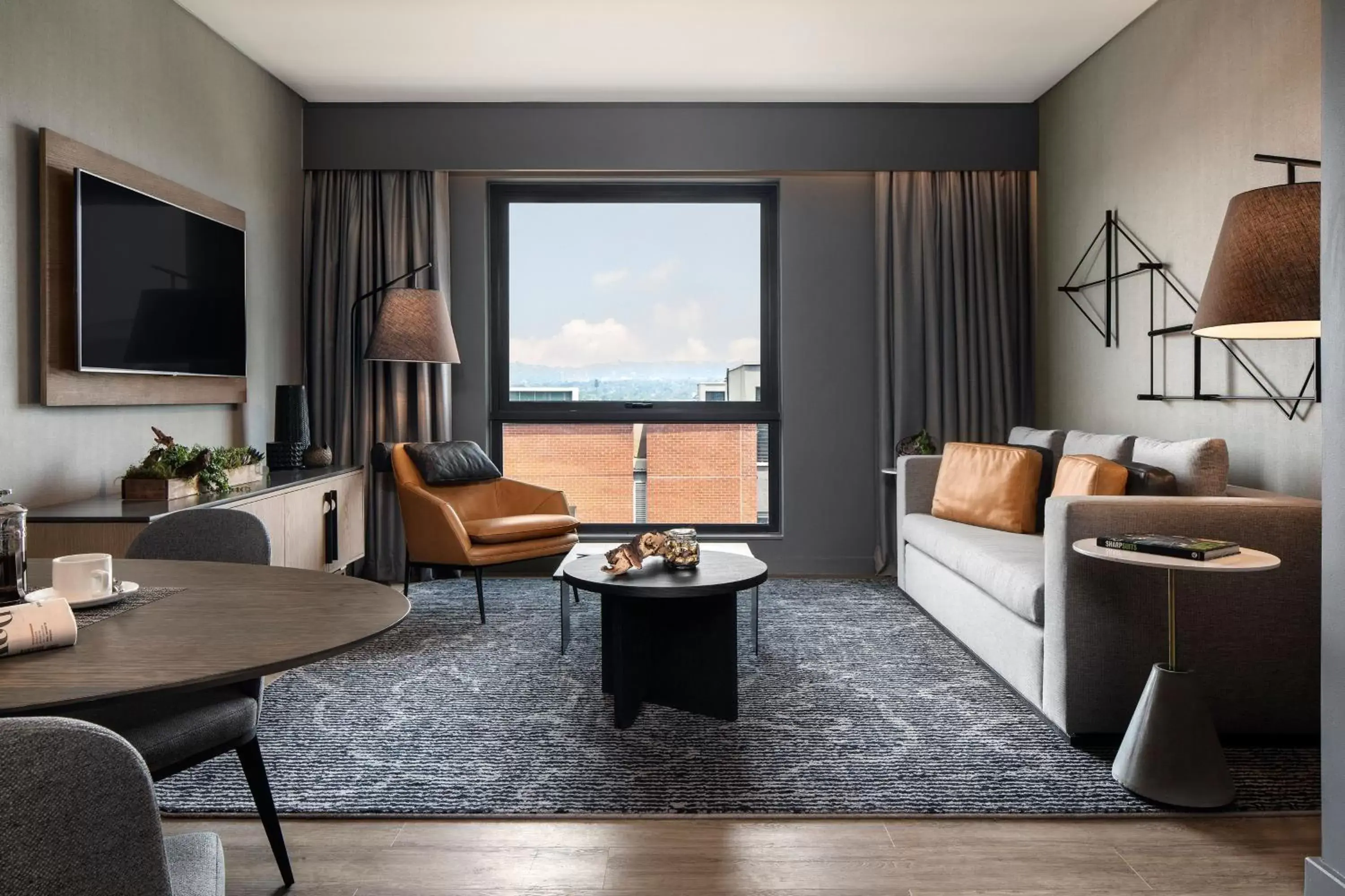 Living room, Seating Area in Marriott Executive Apartments Johannesburg, Melrose Arch