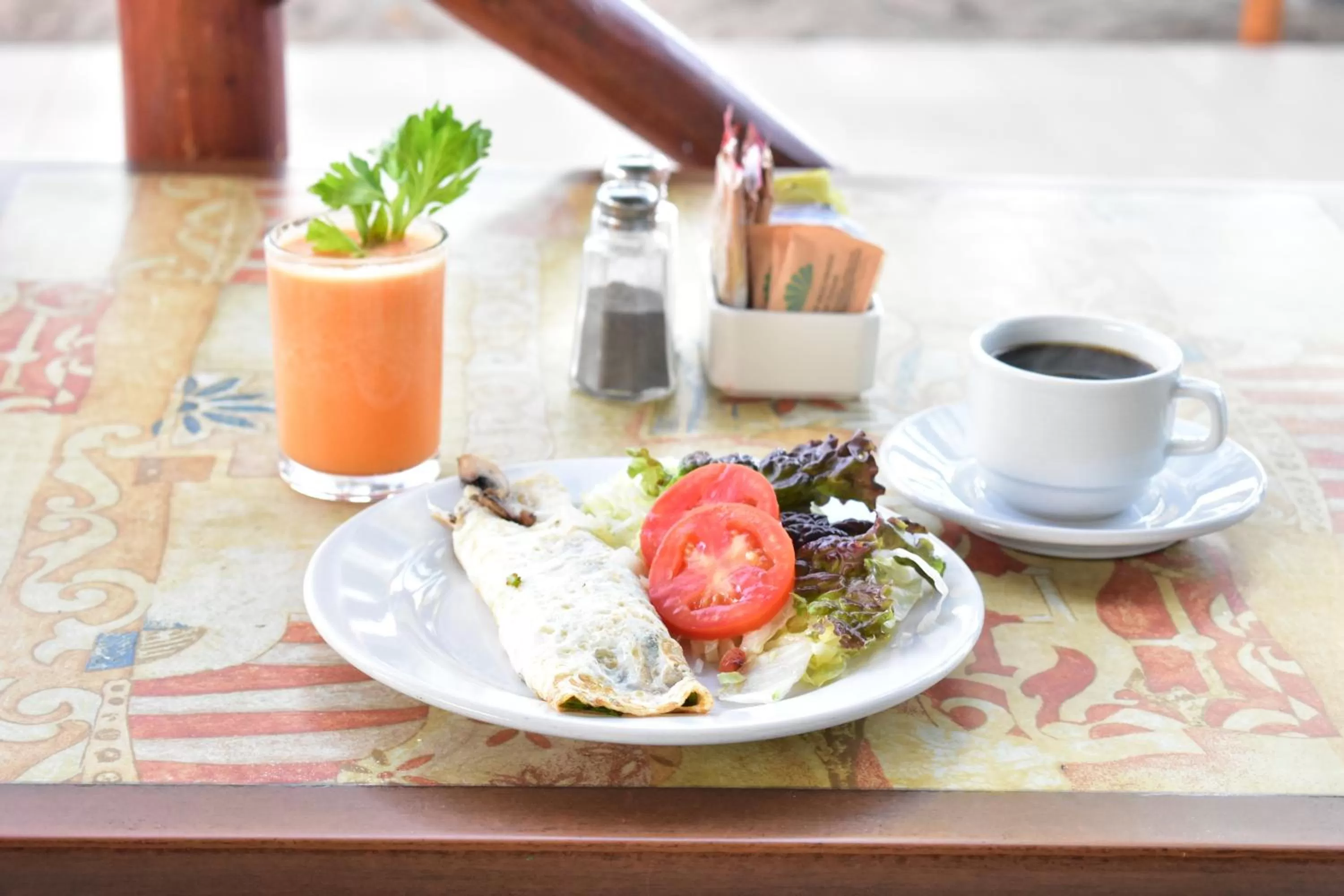 Buffet breakfast in Crown Paradise Club Puerto Vallarta All Inclusive