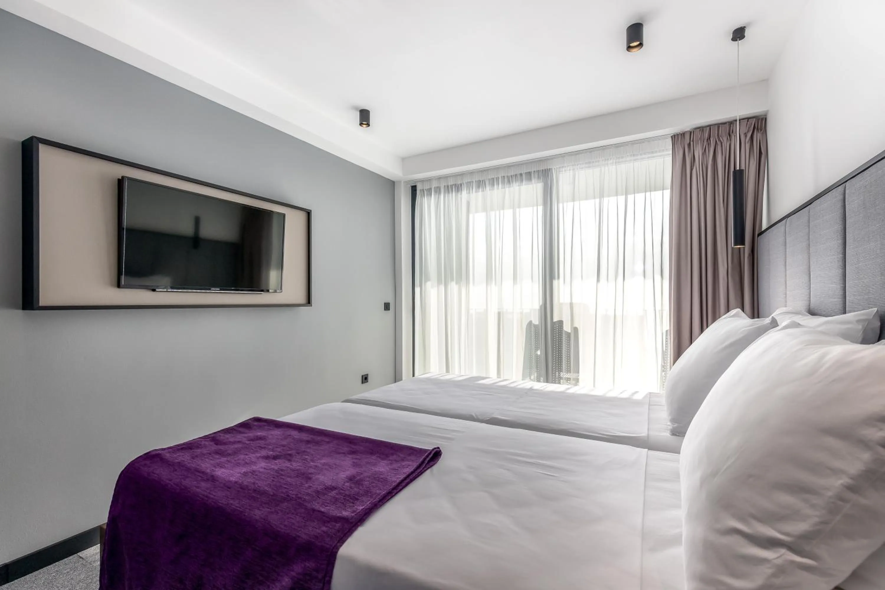 Bed in Hotel Ad Turres