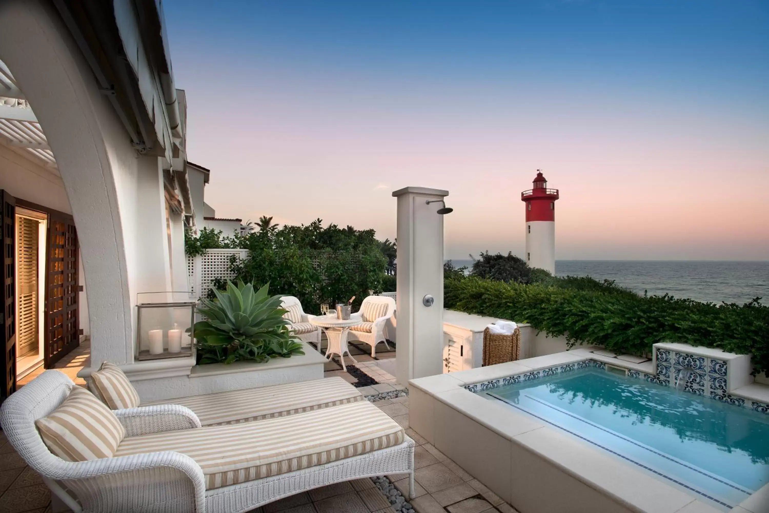 Patio, Swimming Pool in The Oyster Box