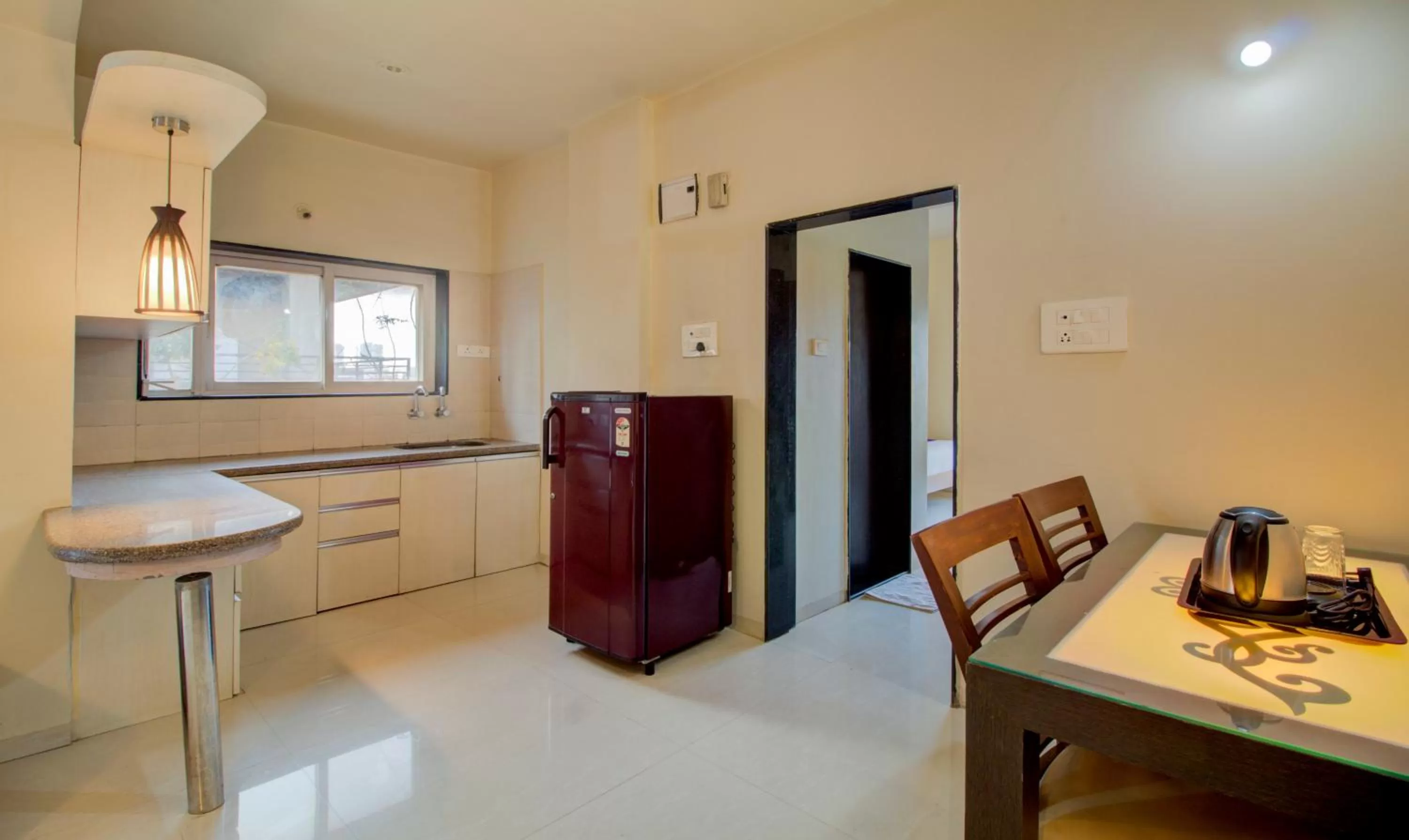 Kitchen/Kitchenette in Itsy By Treebo - Sky Vista