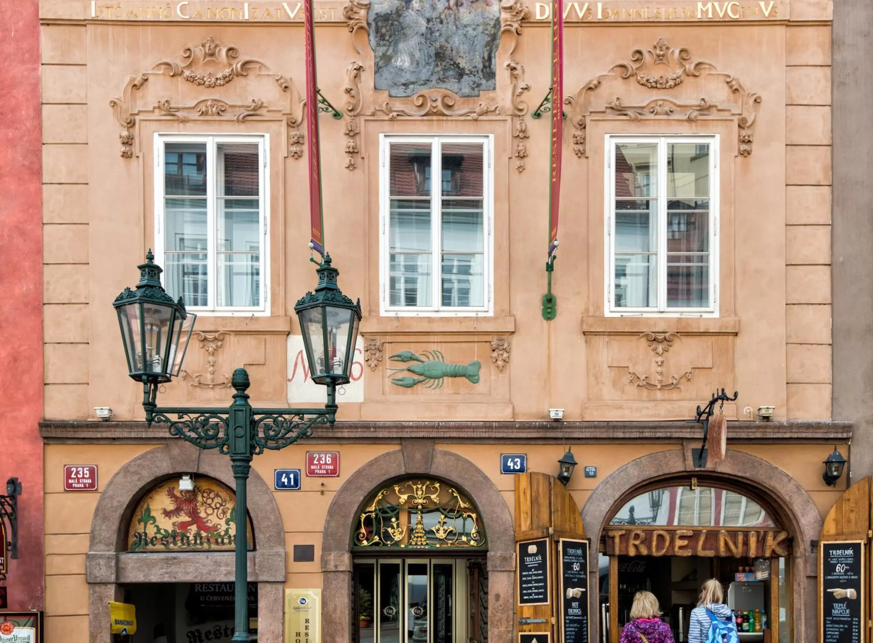 Facade/entrance in Hotel Residence Bijou de Prague