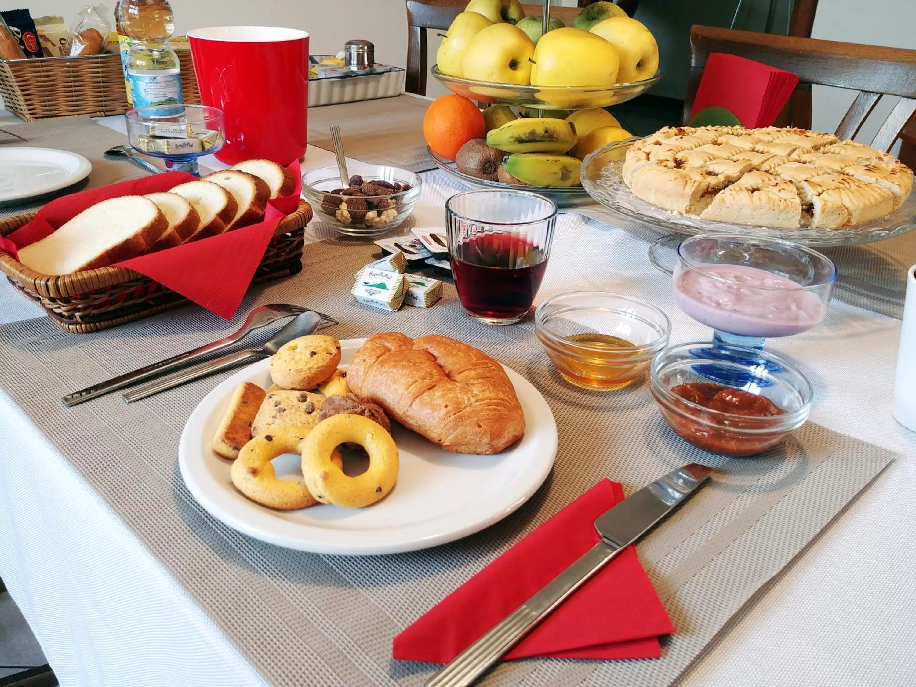 Food close-up in Villa Stefania