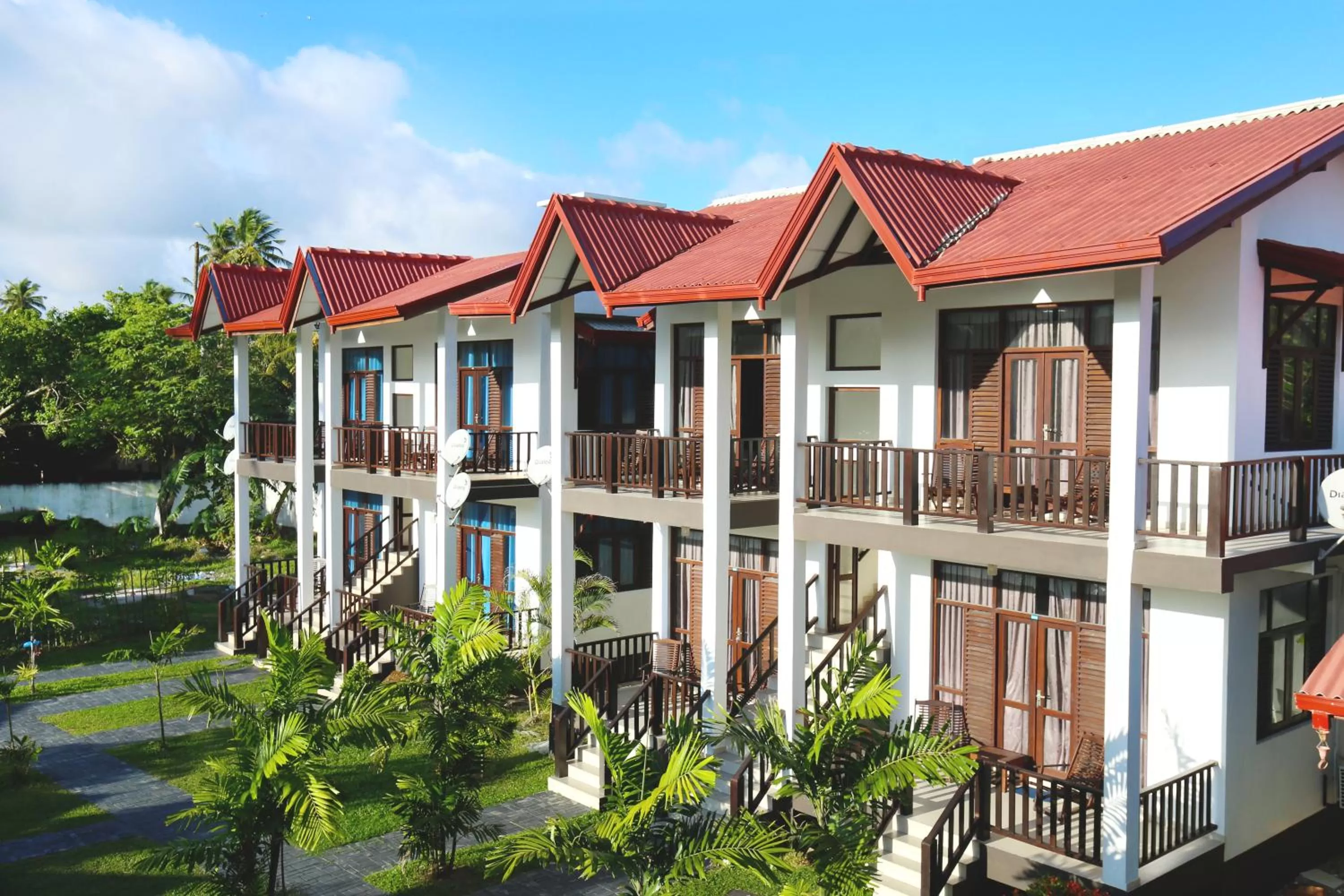 Garden in Kaminrich Cottage