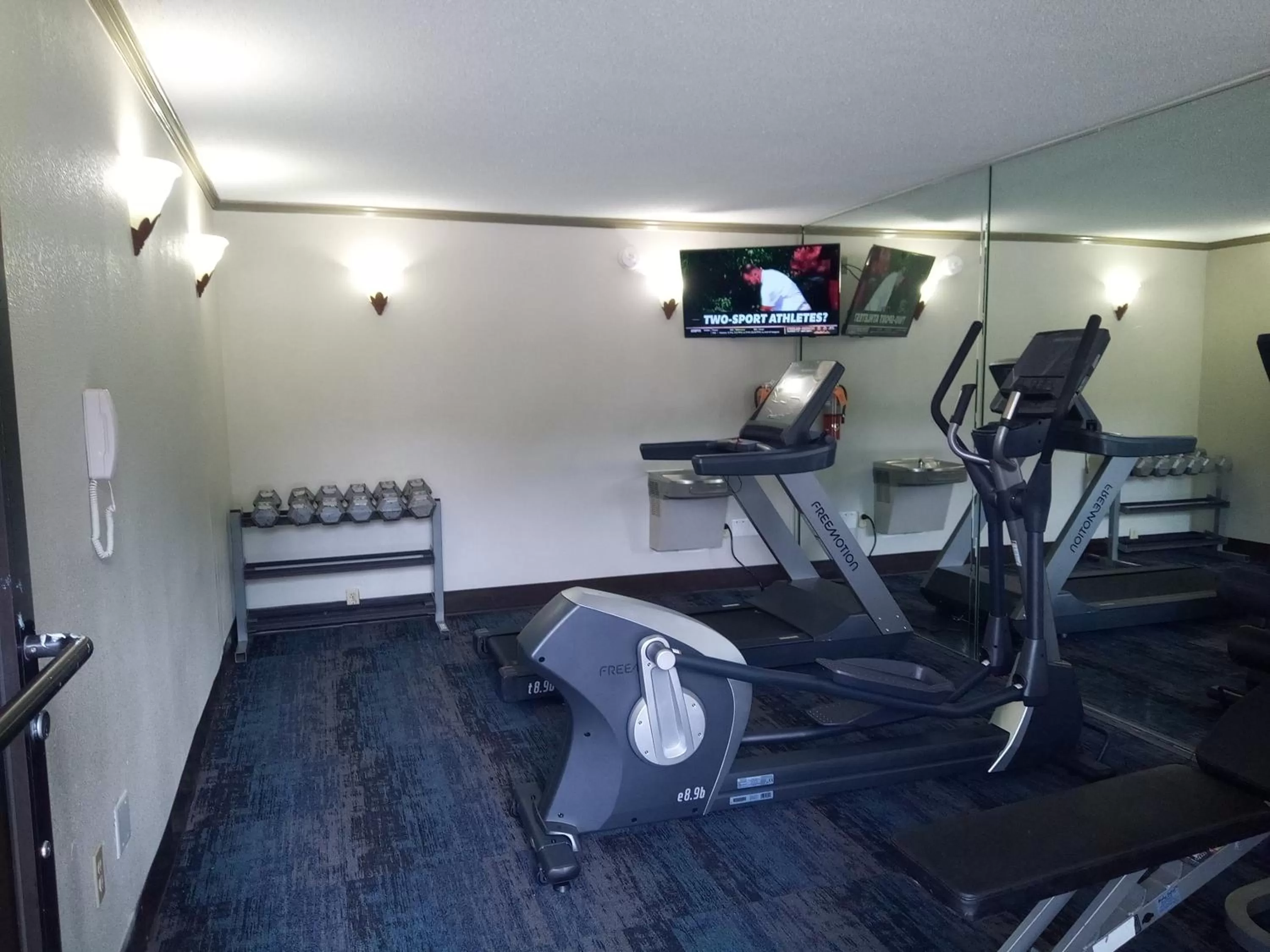 Fitness centre/facilities in Quality Inn Fort Jackson
