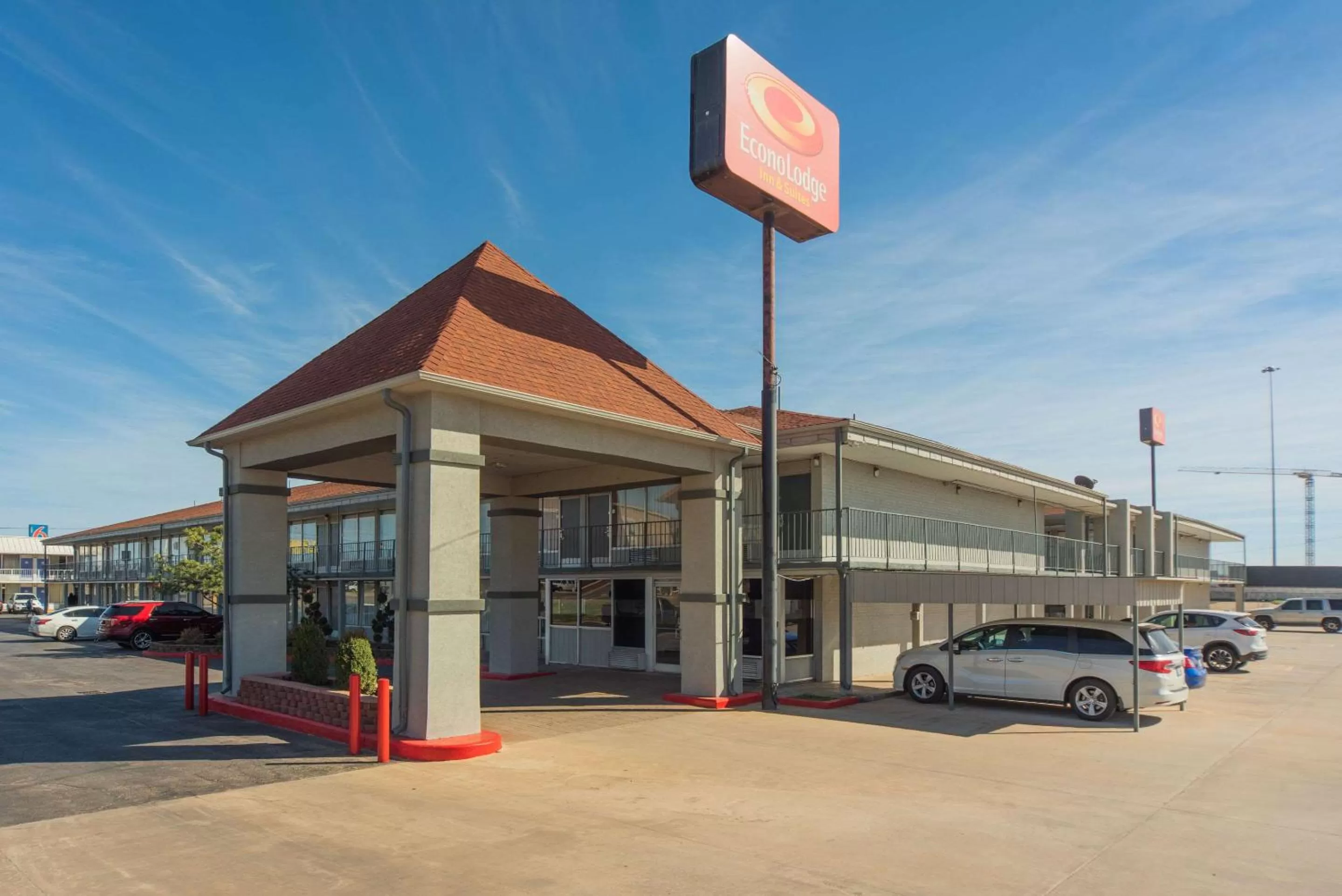 Property building in Econo Lodge Inn & Suites Near Bricktown