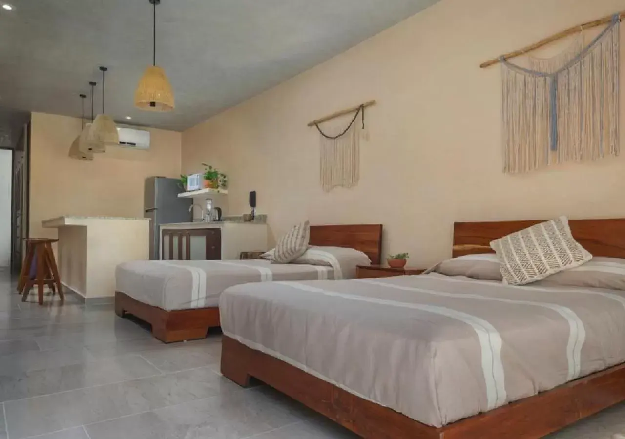 Photo of the whole room, Bed in ARUNA TULUM-Luxury Studios & Apartments