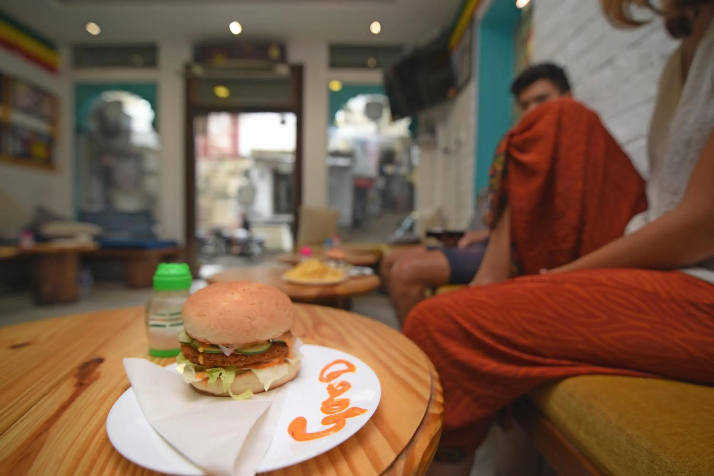 Food close-up in Banjara Hostel