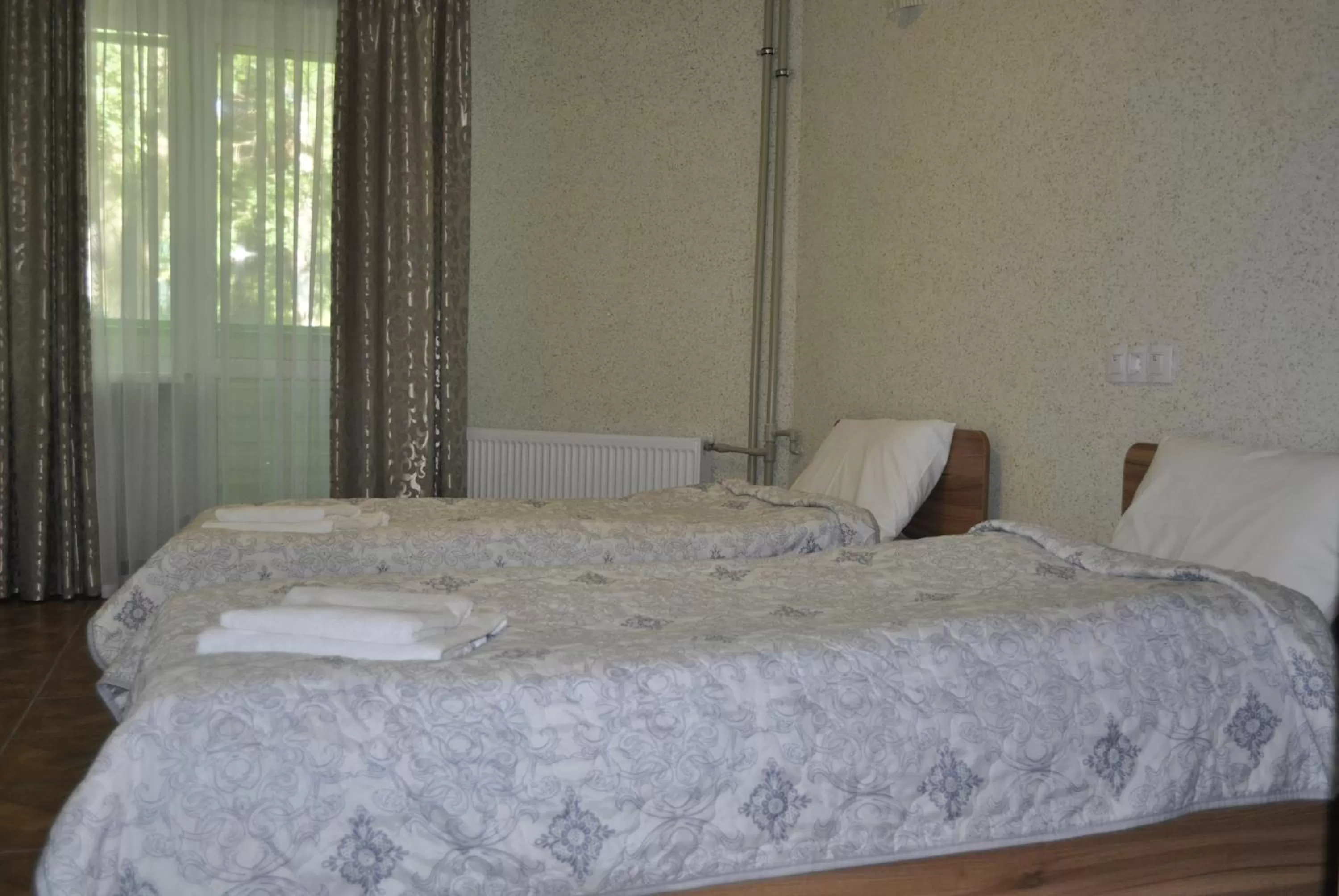 Decorative detail, Bed in Zelenyi Kampus