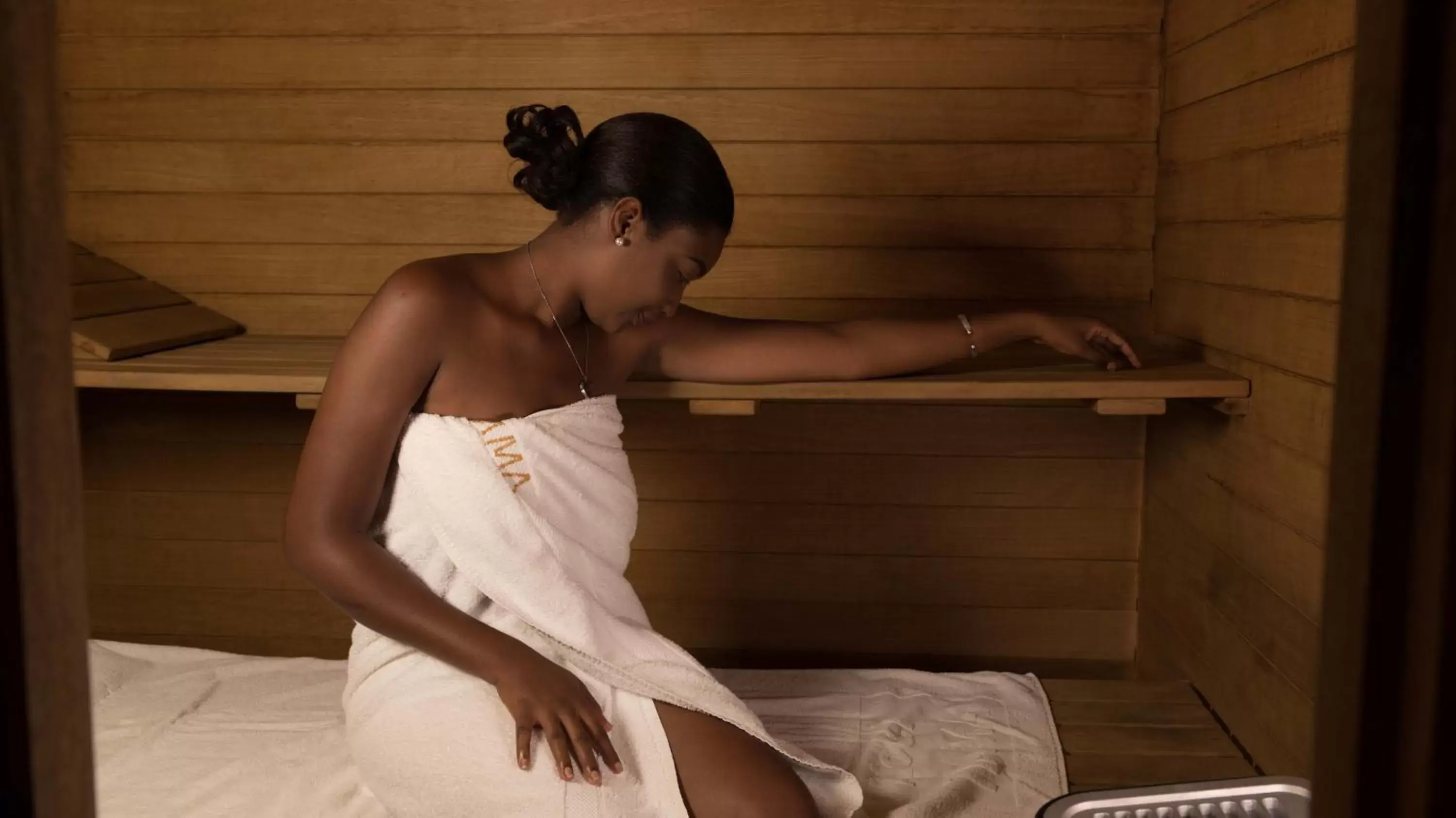 Sauna in Hotel Tiama Abidjan