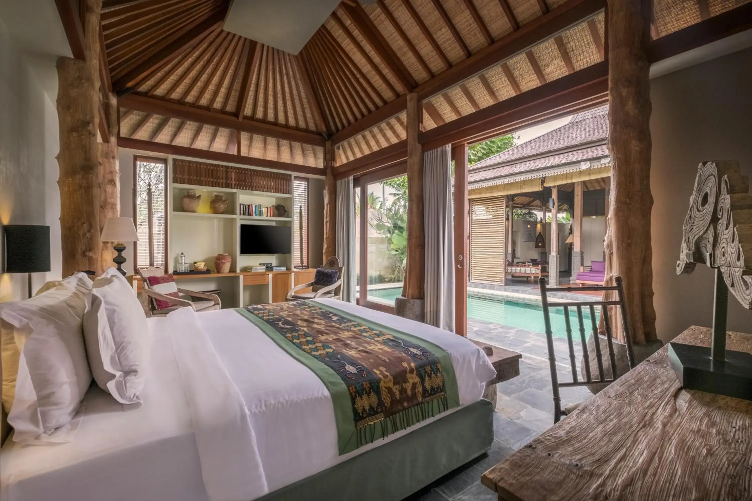 Bedroom, Bed in The Purist Villas & Spa Ubud