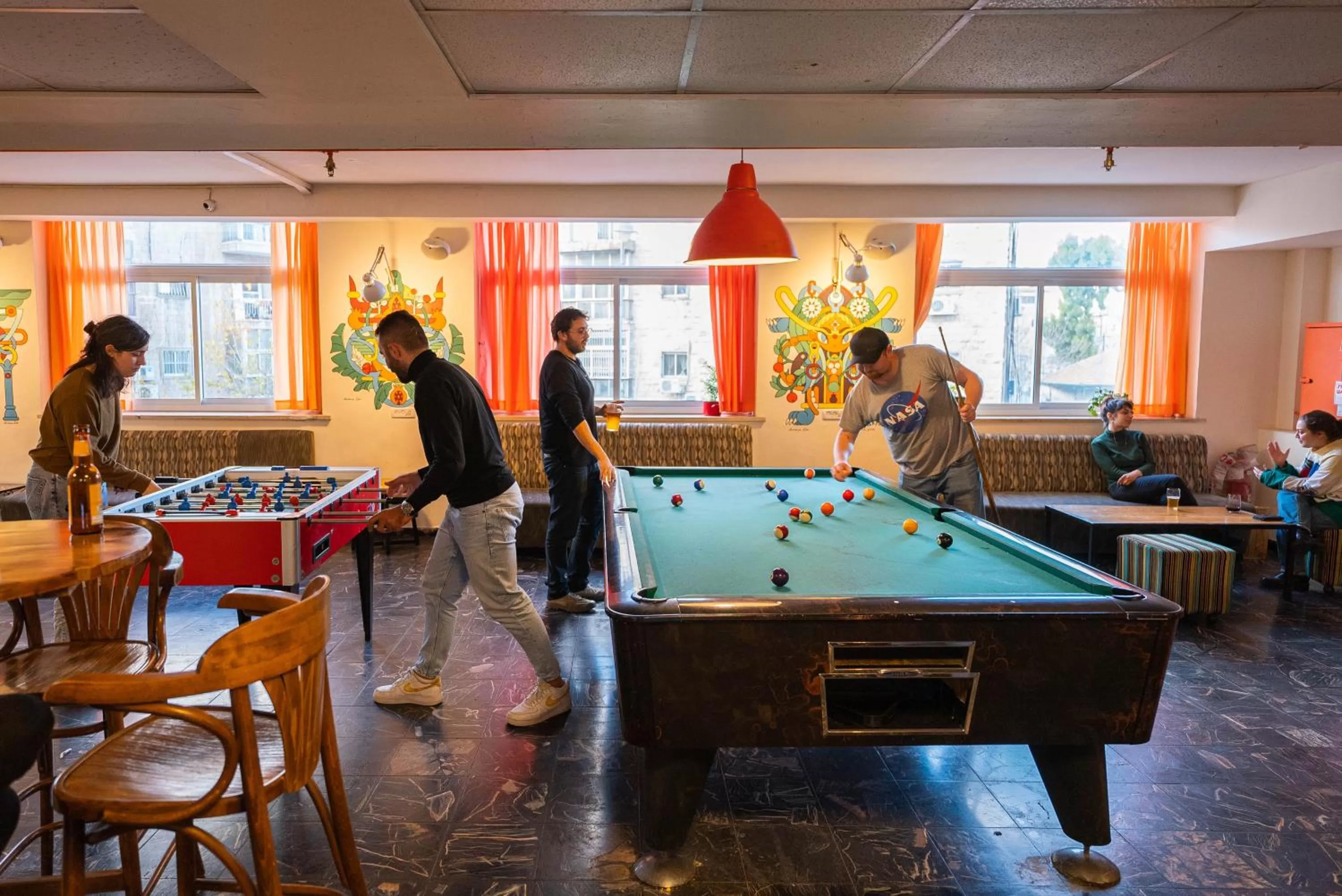 Communal lounge/ TV room in Abraham Jerusalem