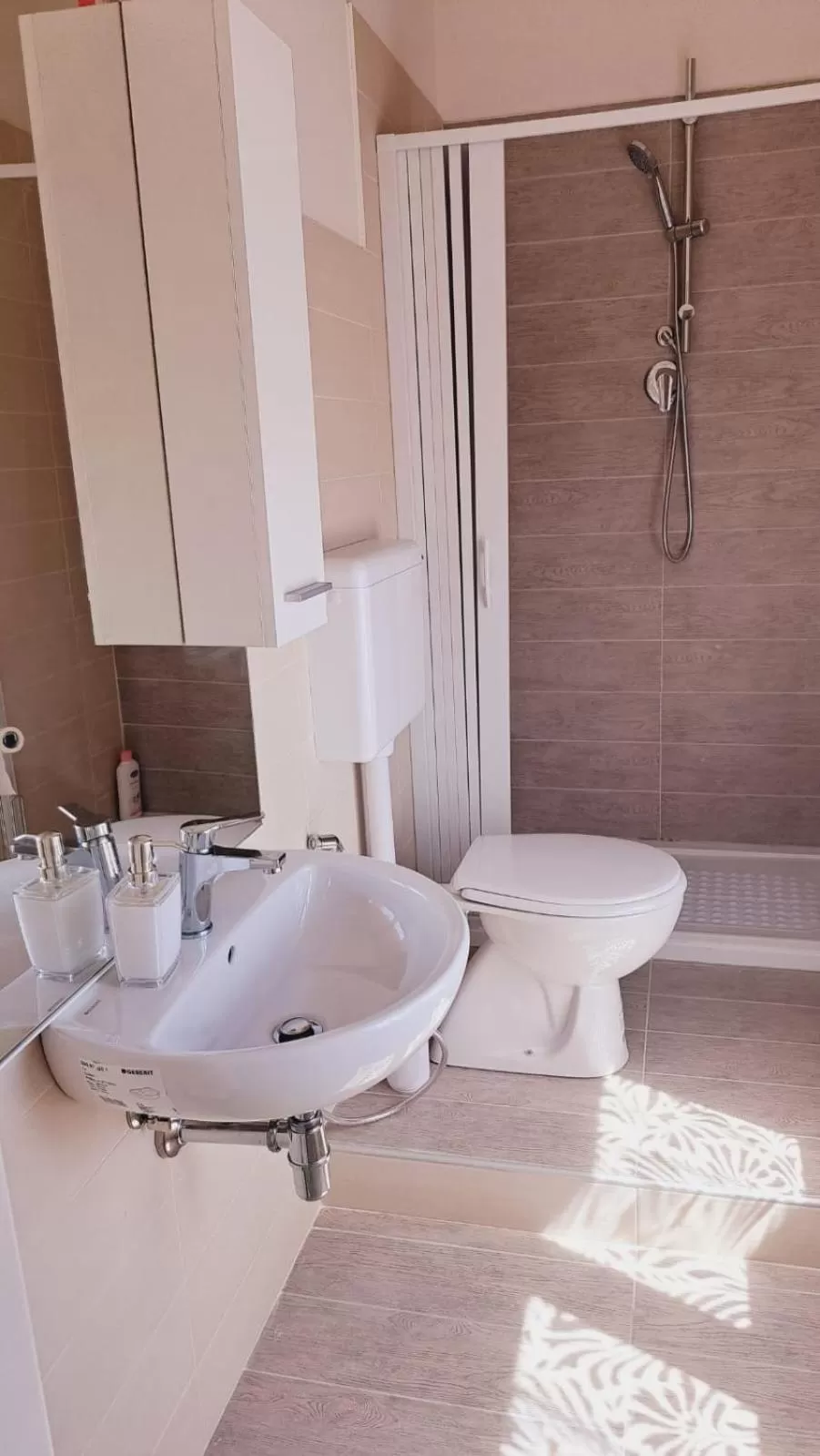 Bathroom in B & B le tre rose