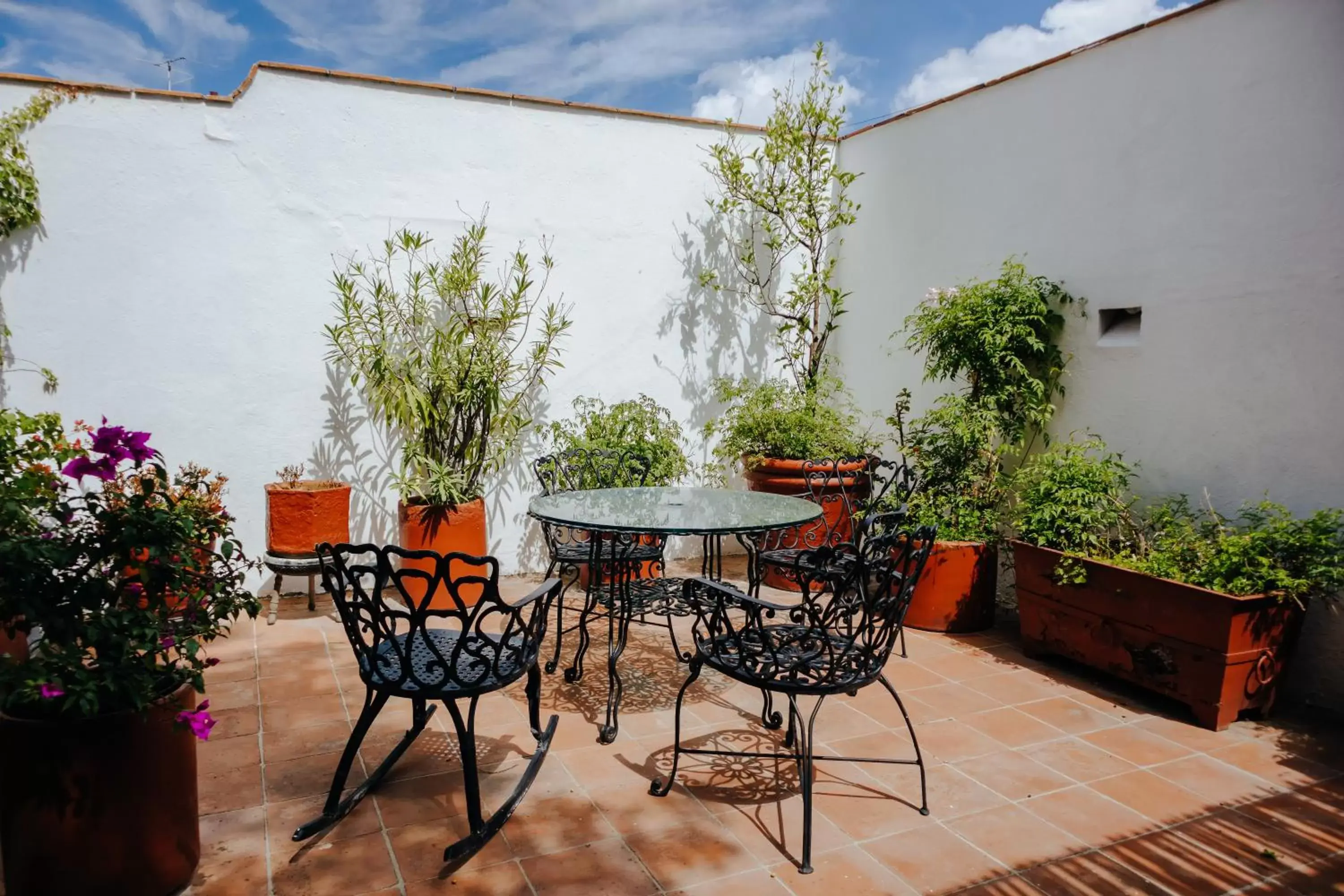 Patio in Casa Quetzal