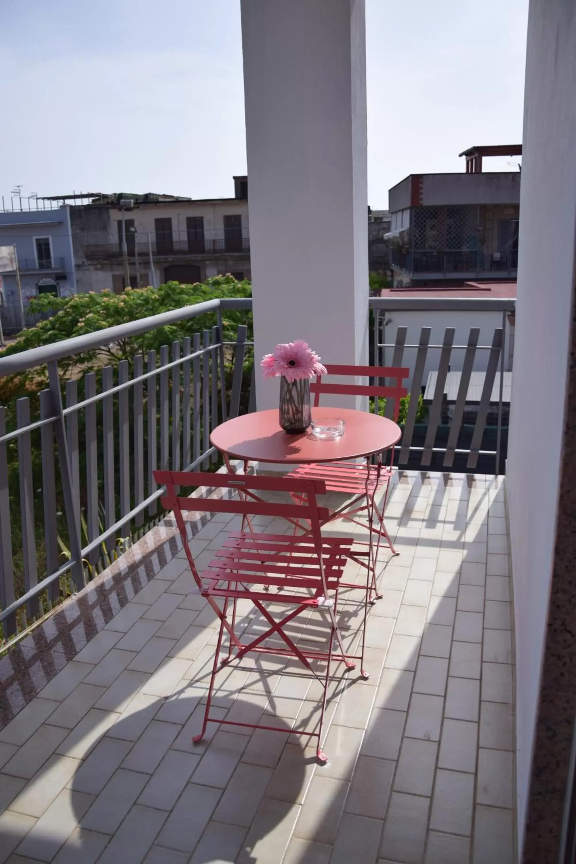 Balcony/Terrace in Pompeya Bed and Breakfast