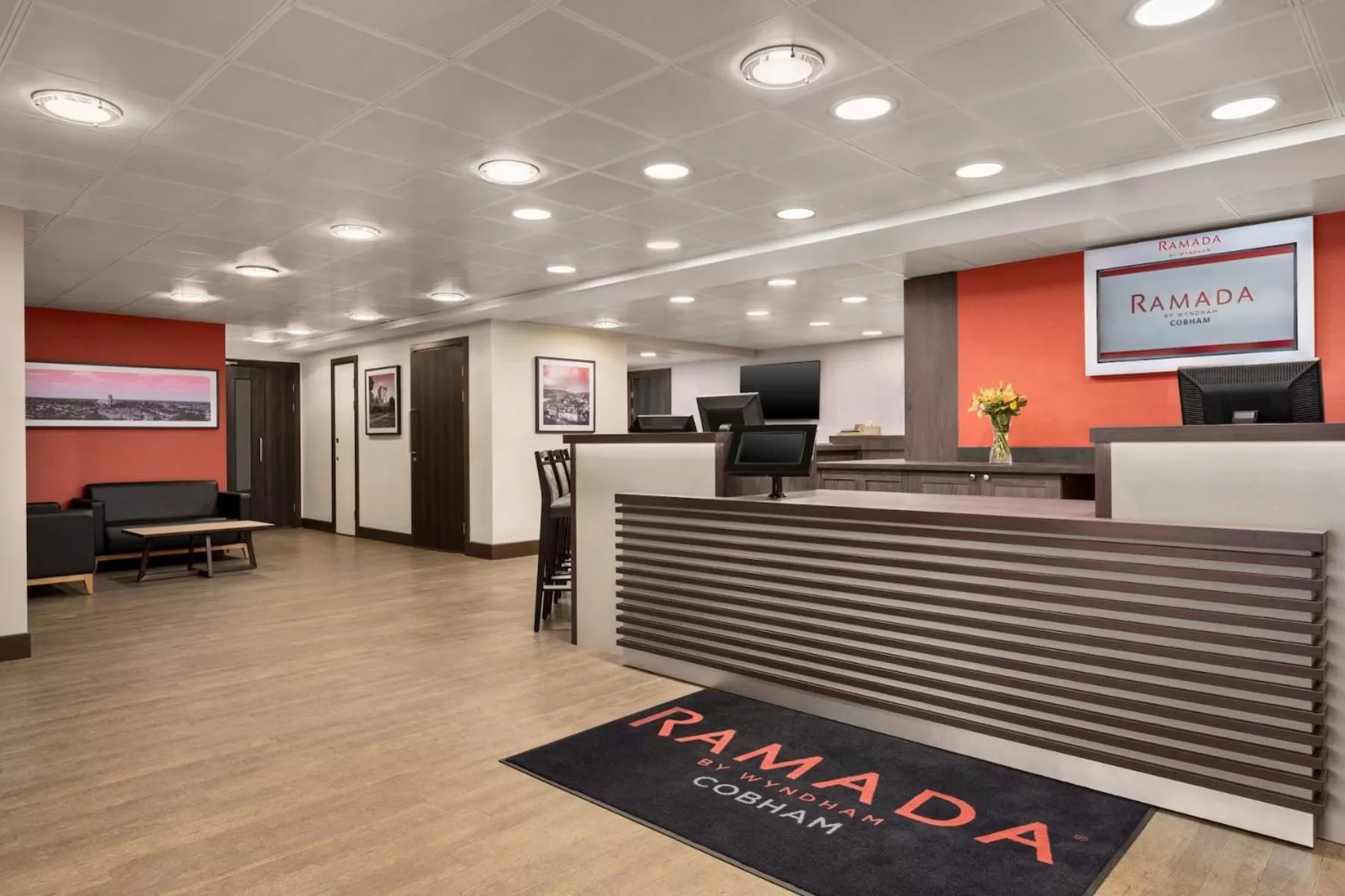 Property logo or sign in Ramada by Wyndham Cobham