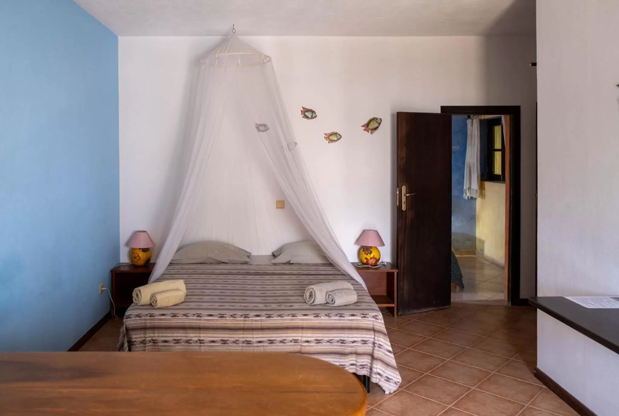 Bed in Sakaroule B&B