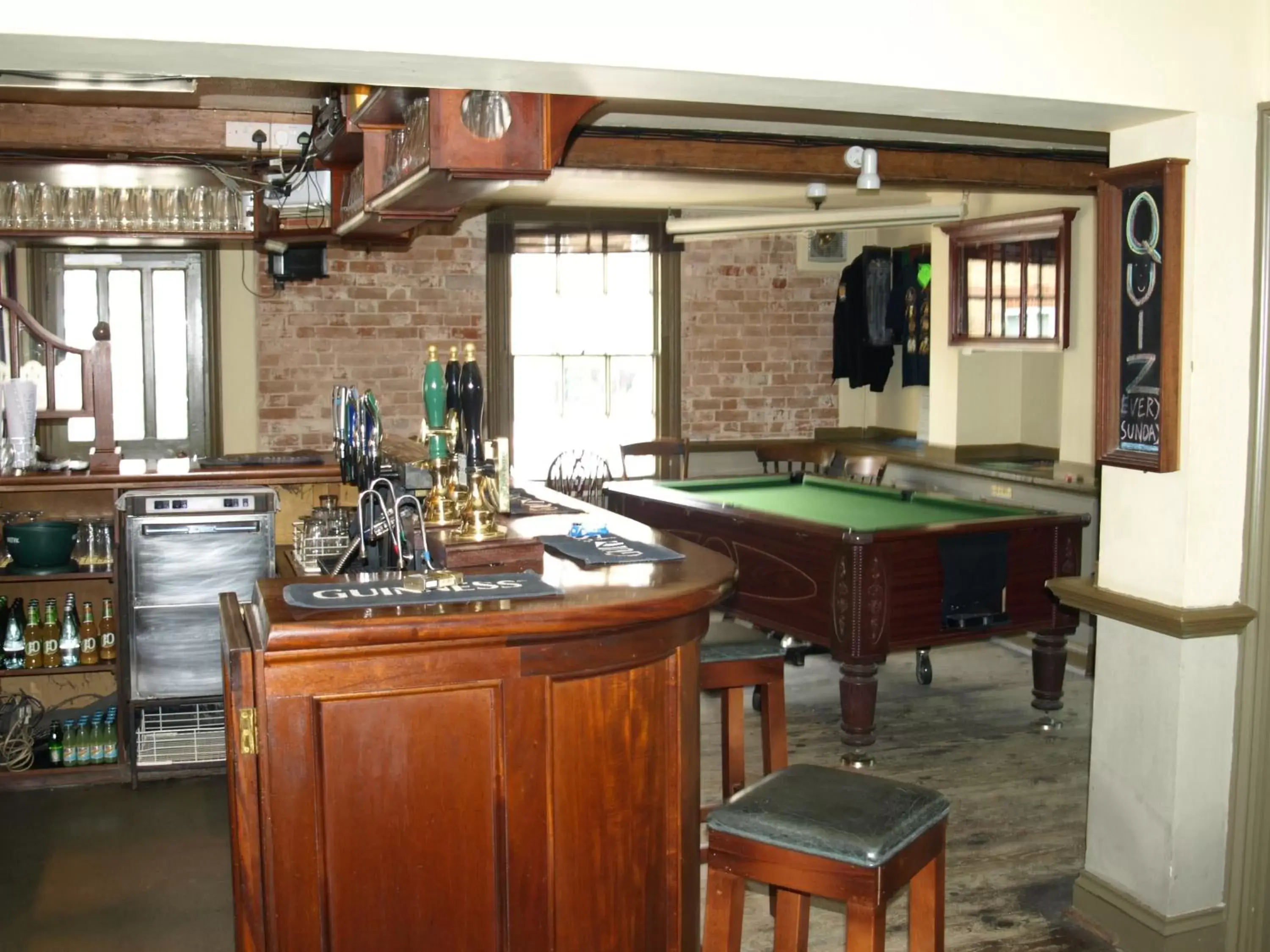 Day, Billiards in Jolly Brewers Free House Inn