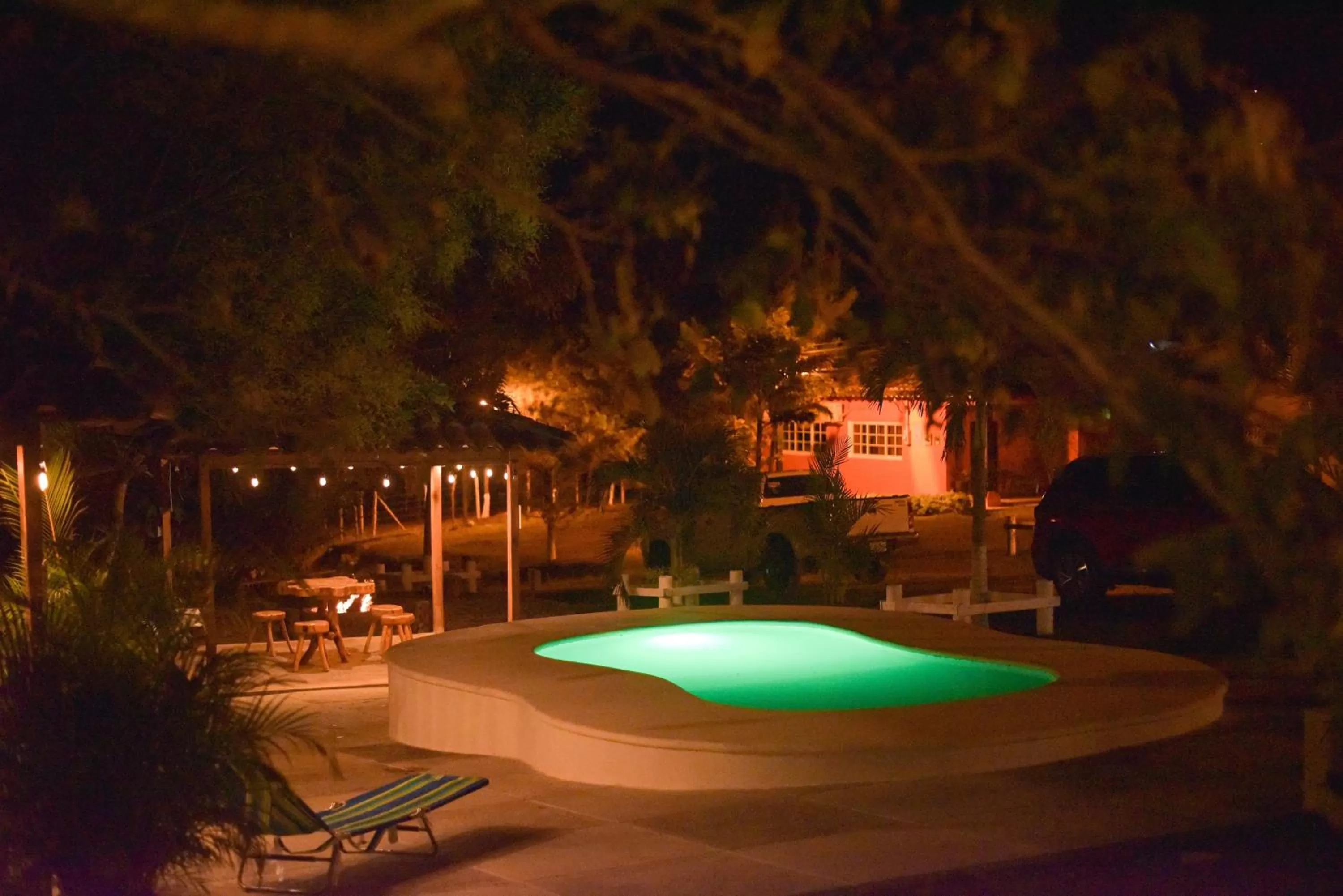 Swimming pool in Hotel de Campo Villa de Ada