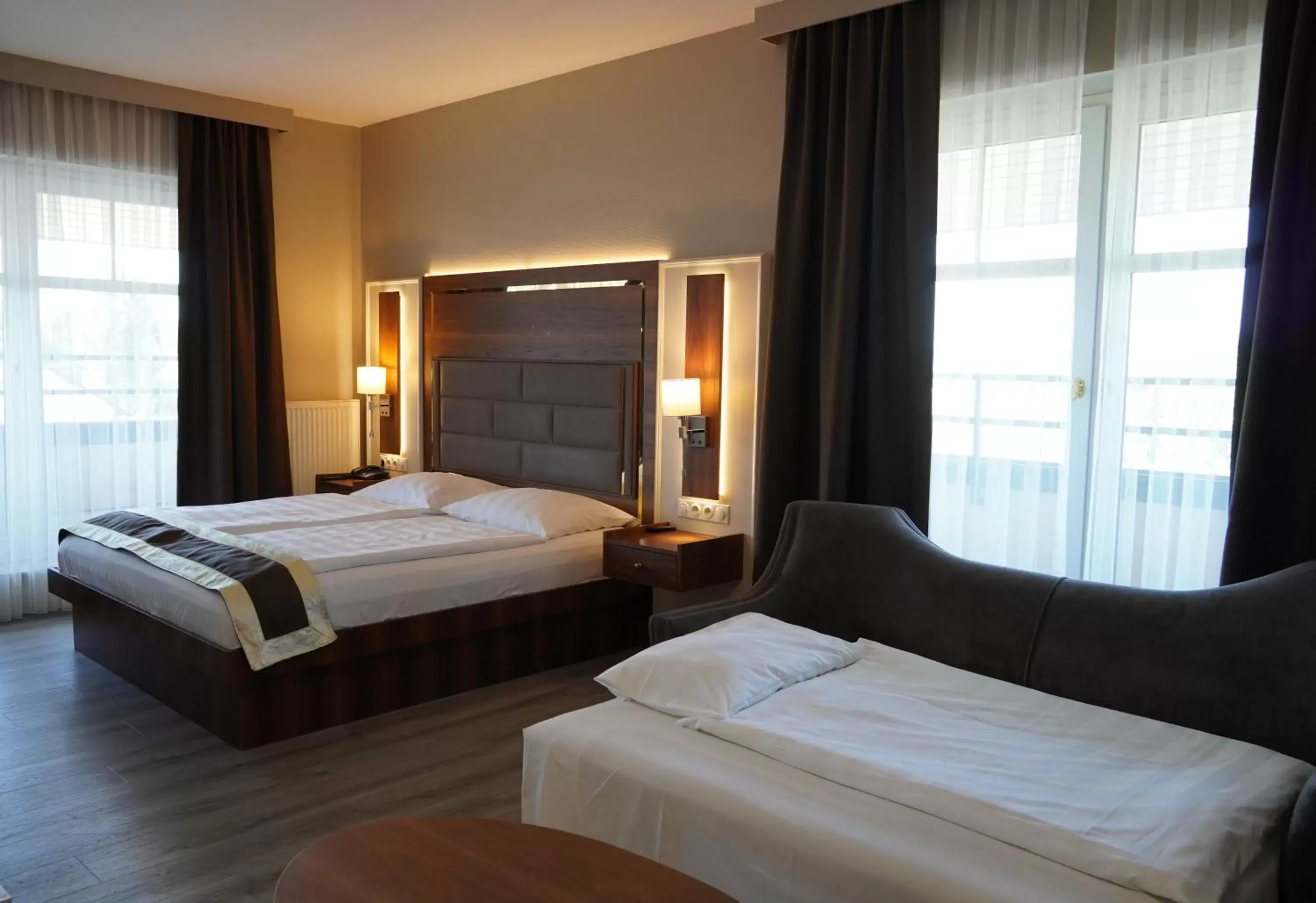 Bed in City Hotel Frankfurt Bad Vilbel