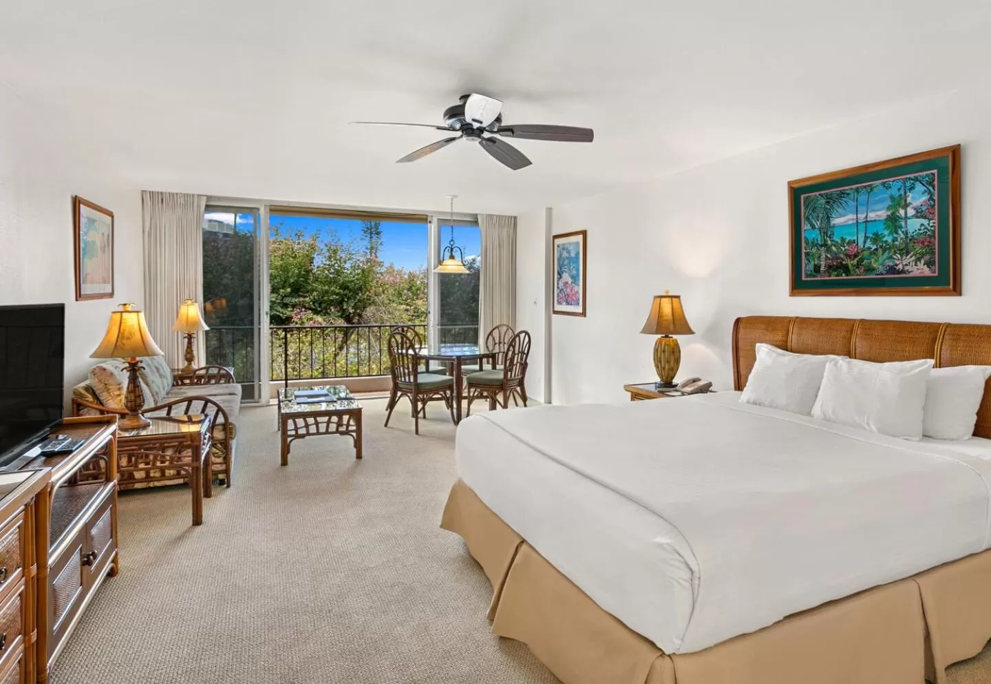 Bed in Aston Maui Kaanapali Villas