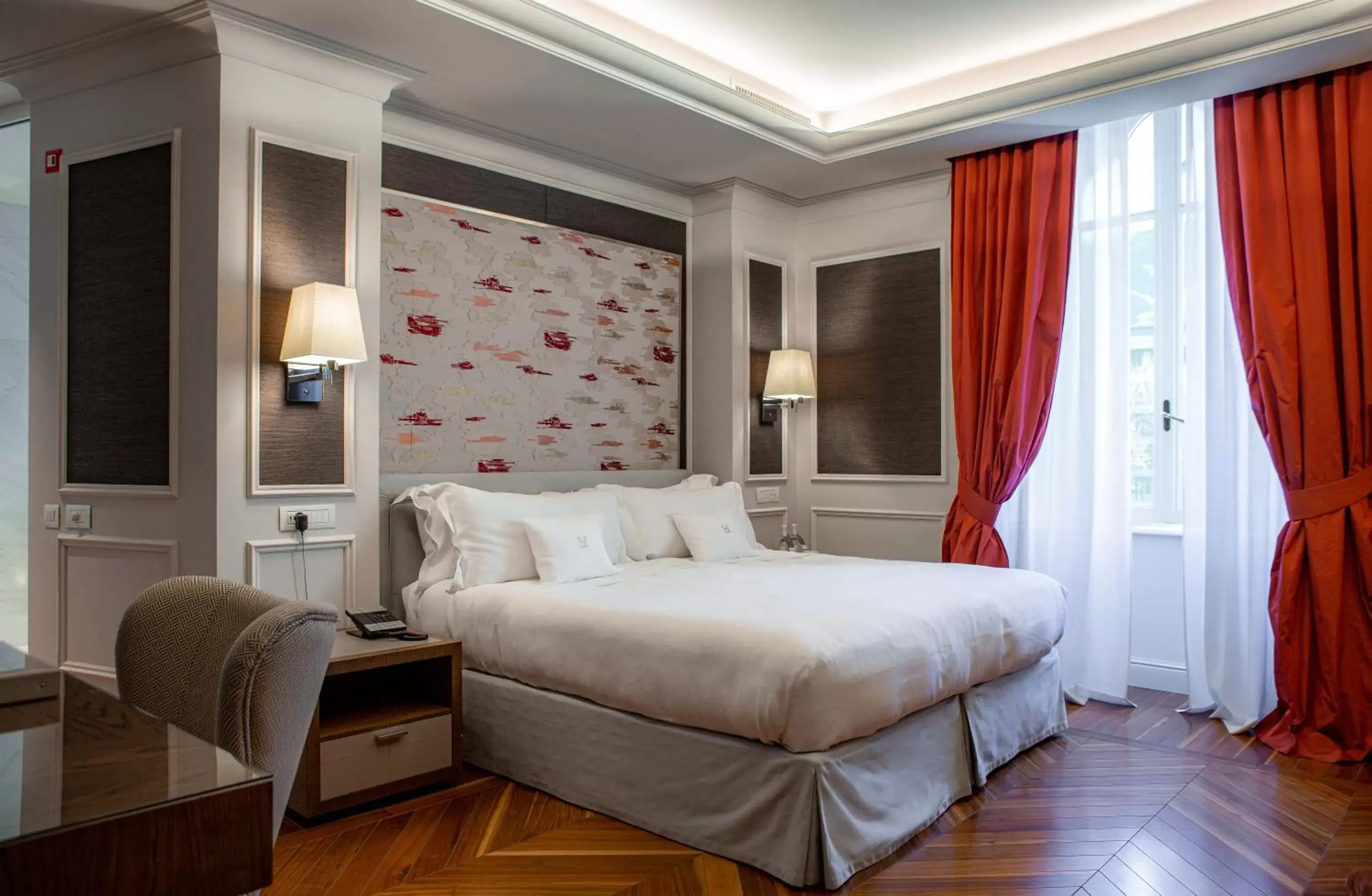 Bedroom, Bed in Vista Palazzo - Small Luxury Hotels of the World