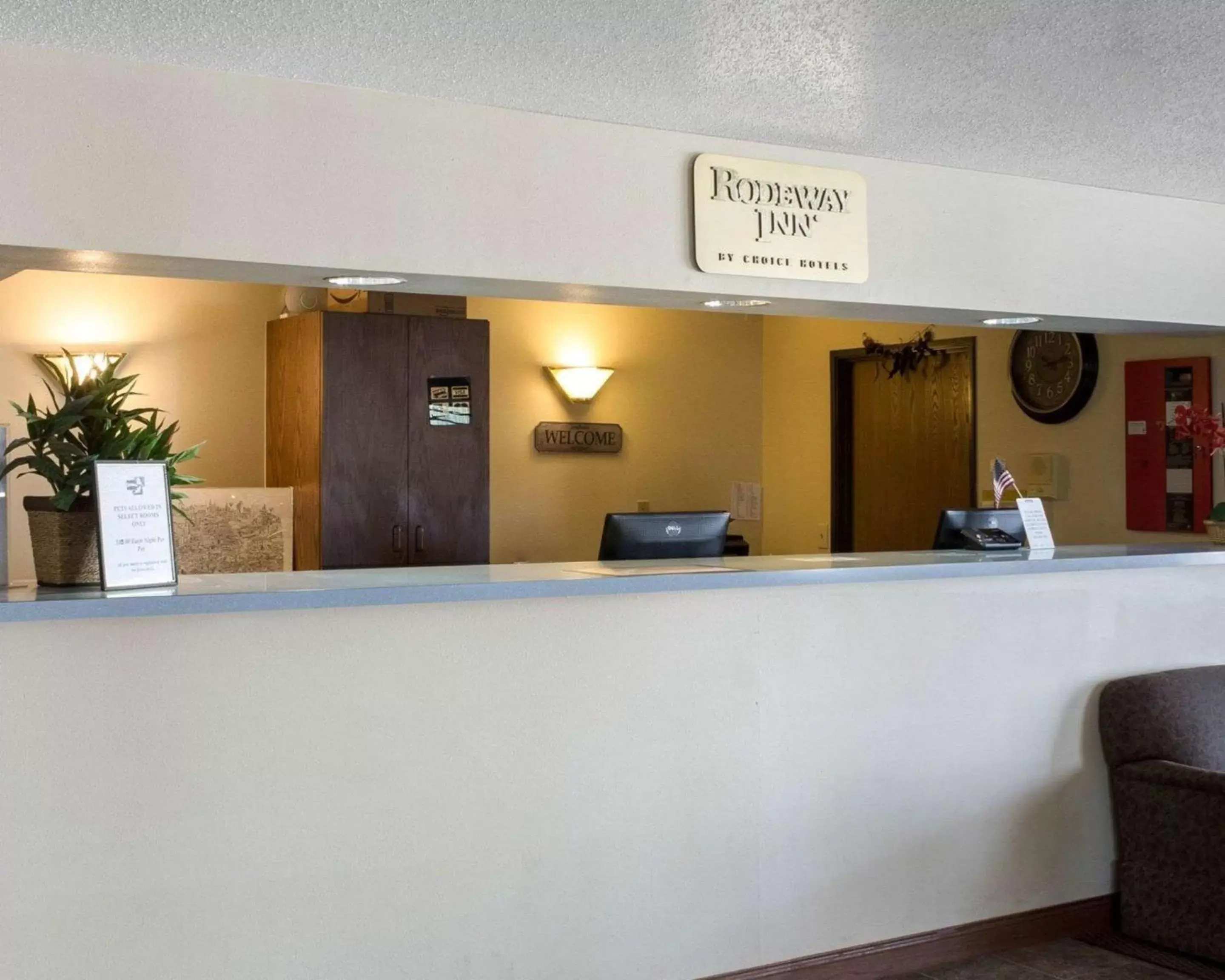 Lobby or reception, Lobby/Reception in Rodeway Inn West Fargo