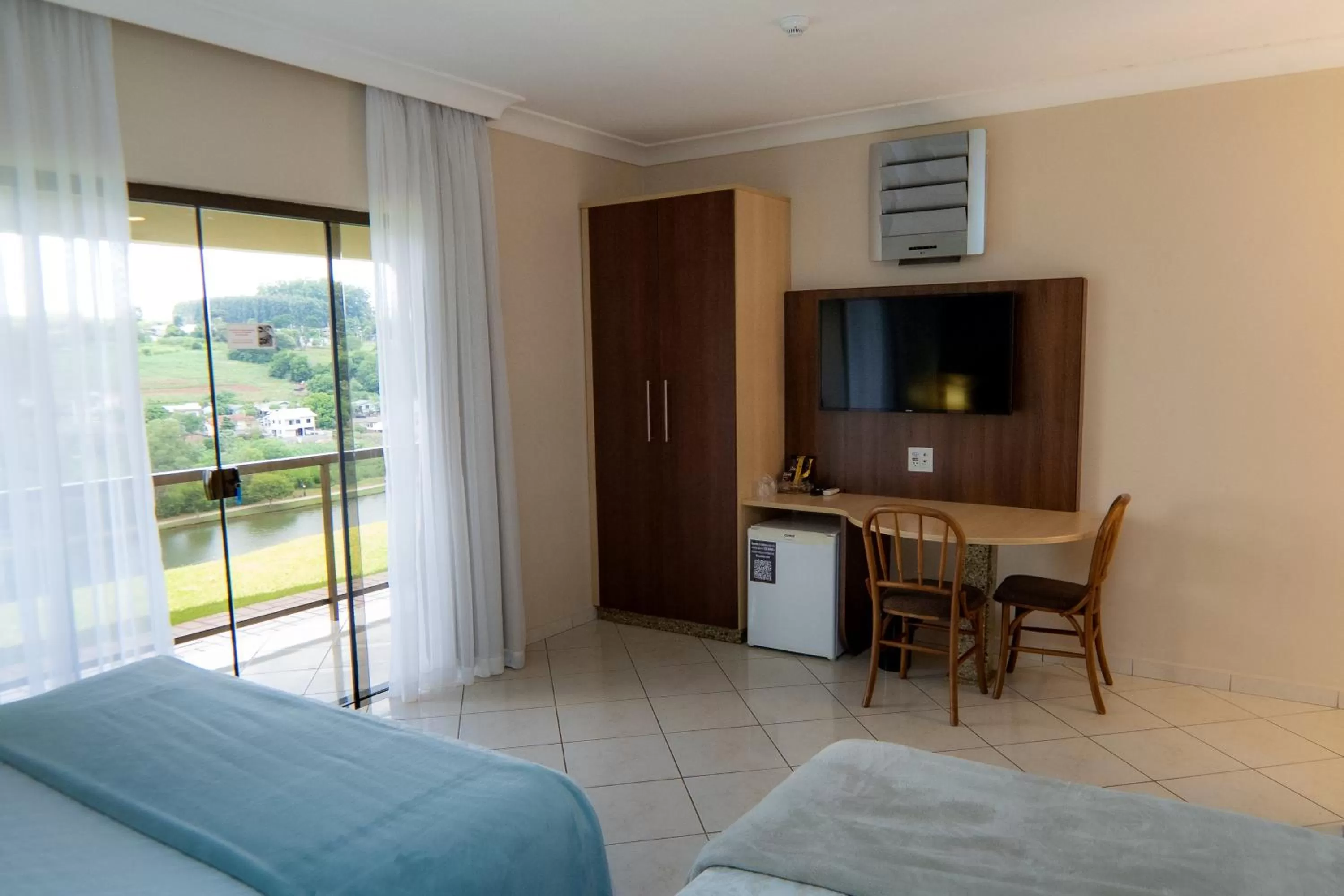 Bed in Hotel Lago Dourado