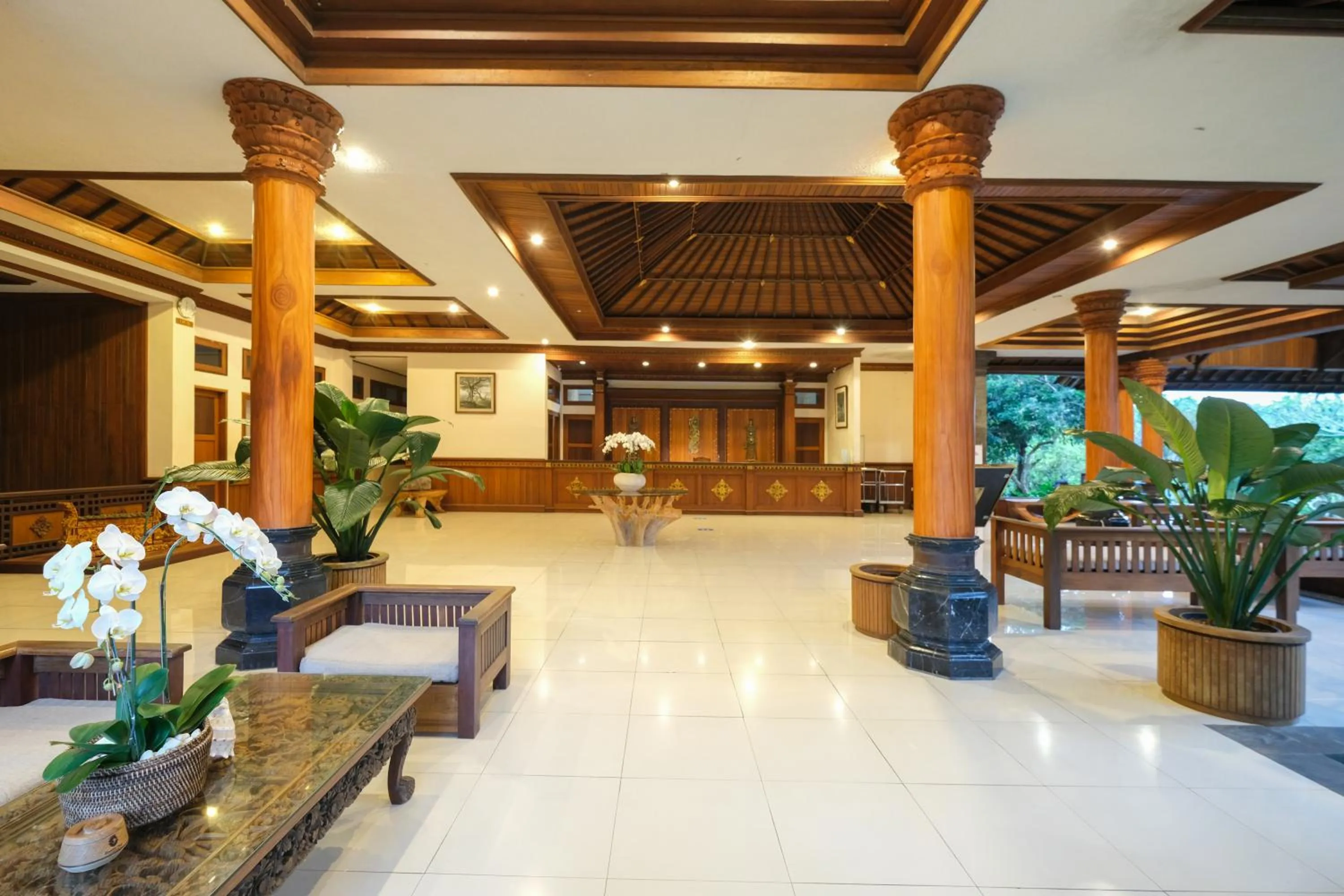 Lobby or reception in Bhuwana Ubud Hotel and Farm
