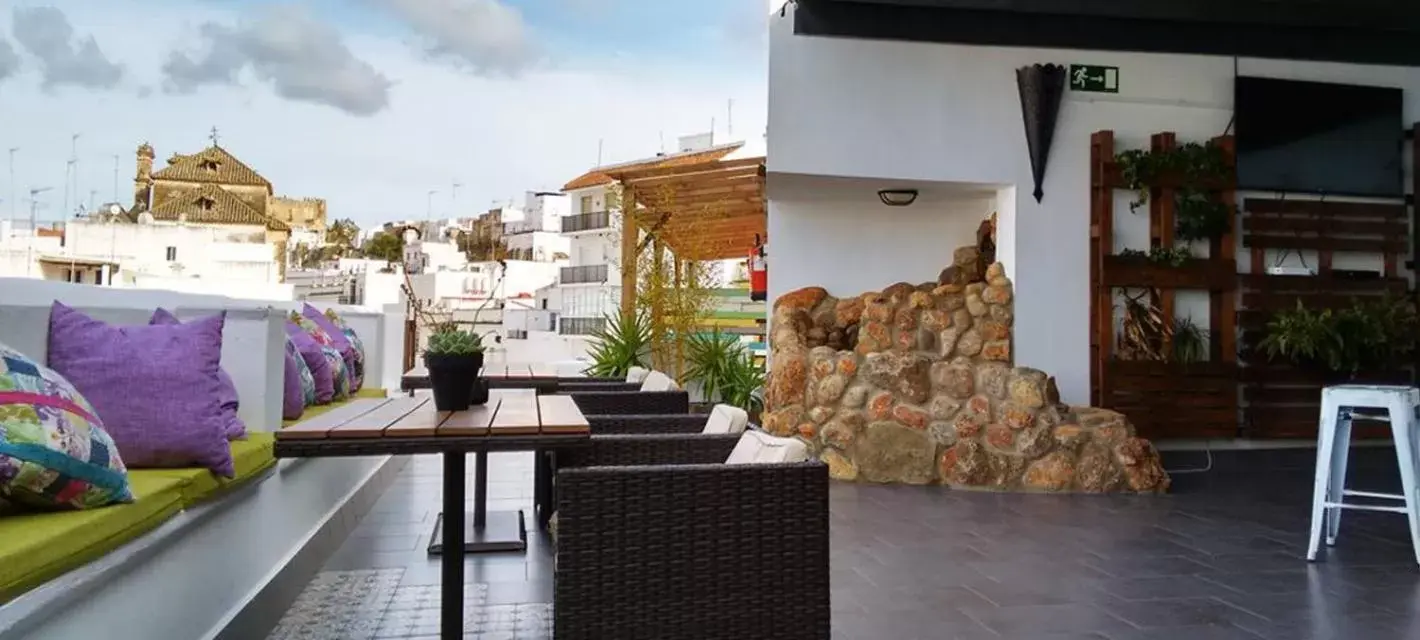 Balcony/Terrace in Hotel Posada de las Cuevas