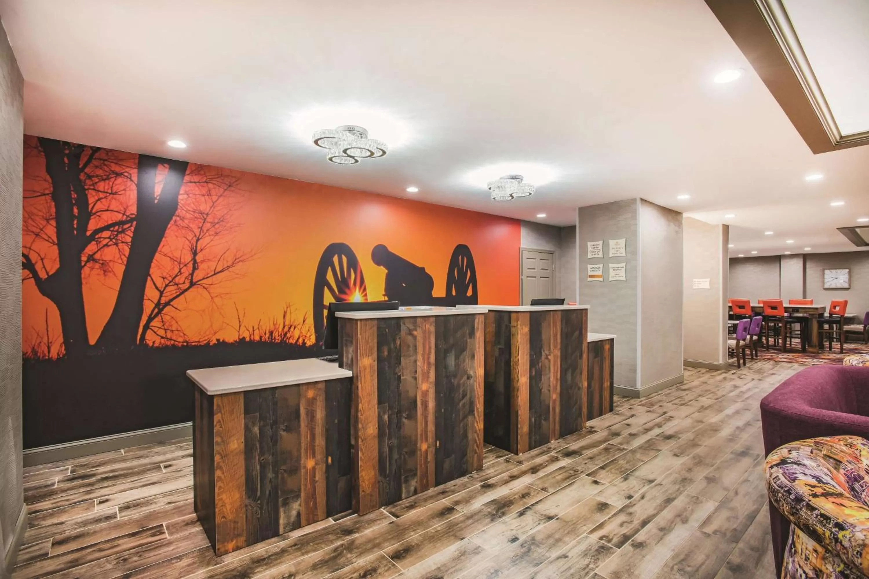 Lobby or reception in La Quinta by Wyndham Chambersburg