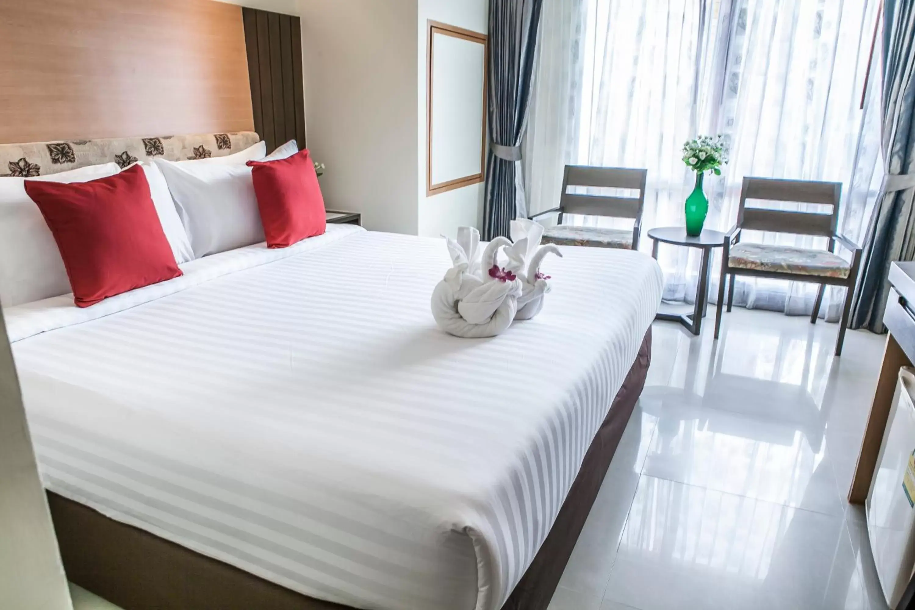 Bedroom, Bed in Citin Pratunam Bangkok by Compass Hospitality Bedroom, Bed in Citin Pratunam Bangkok by Compass Hospitality