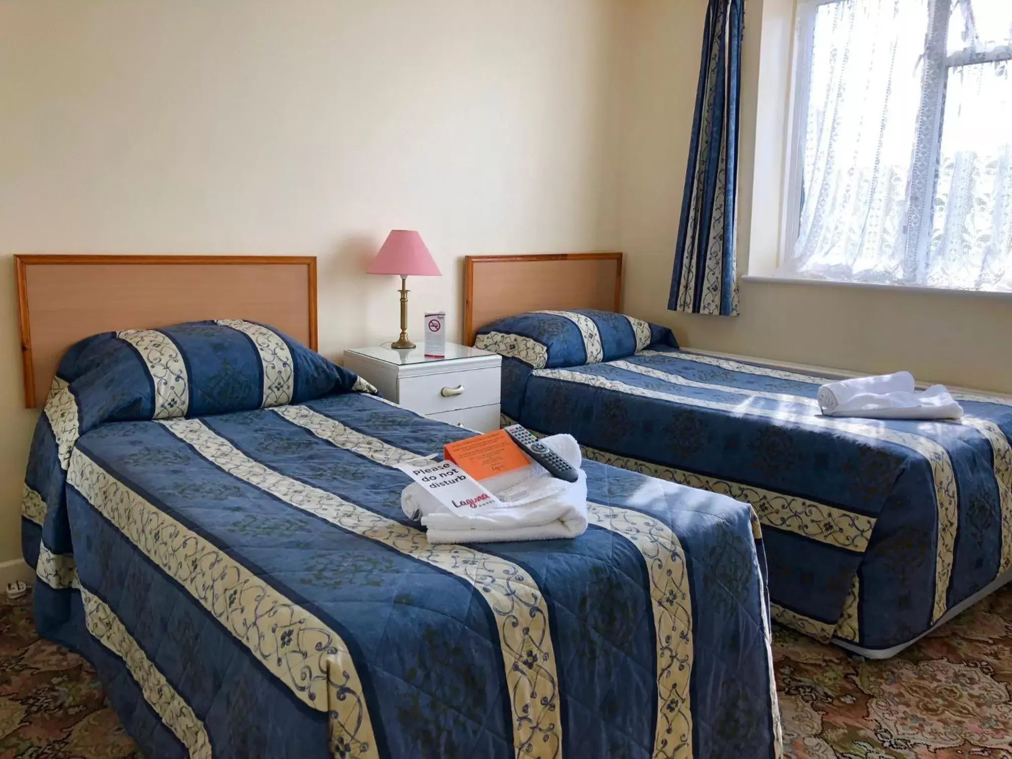 Bed in Laguna Hotel