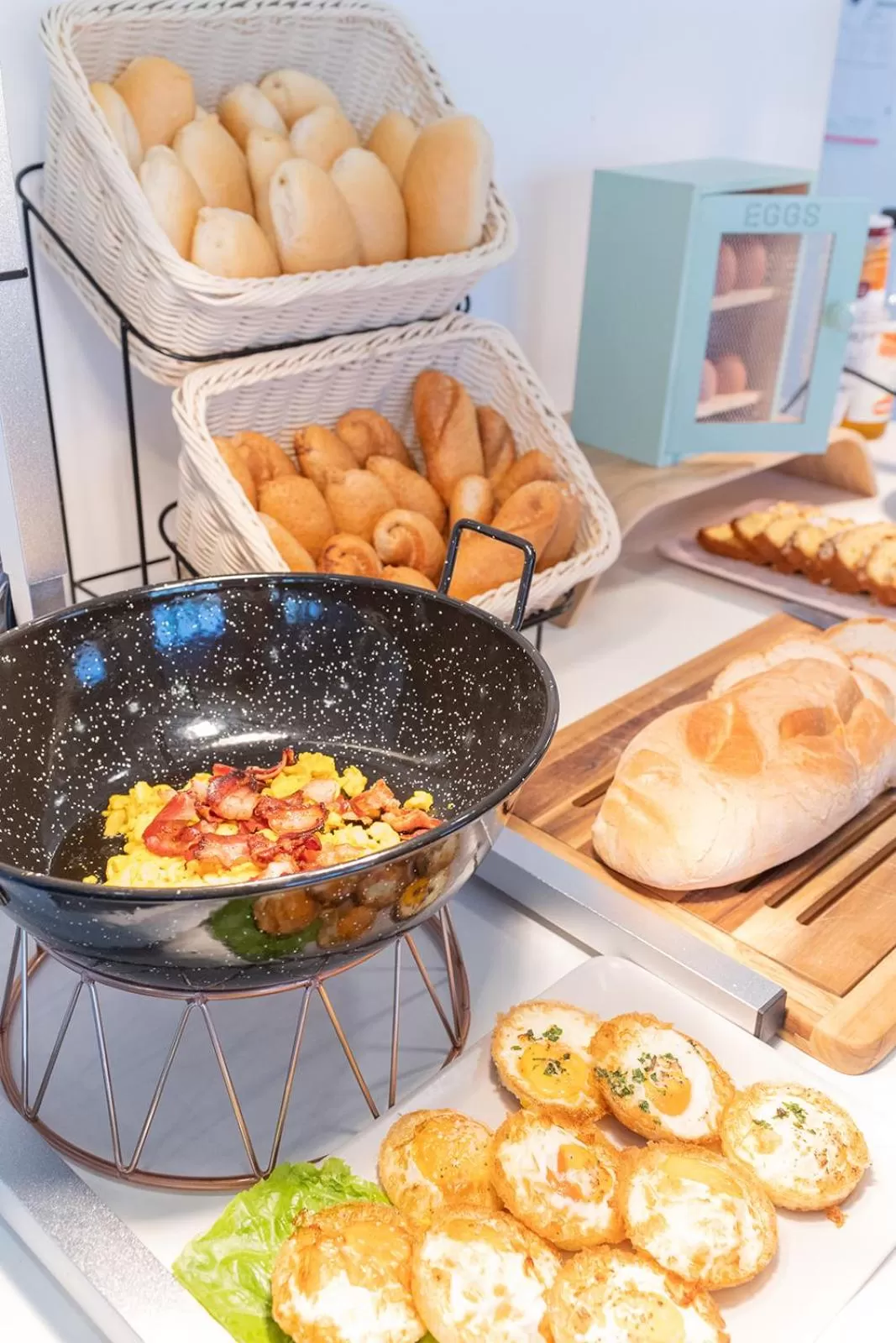 Continental breakfast in Hotel Majorca