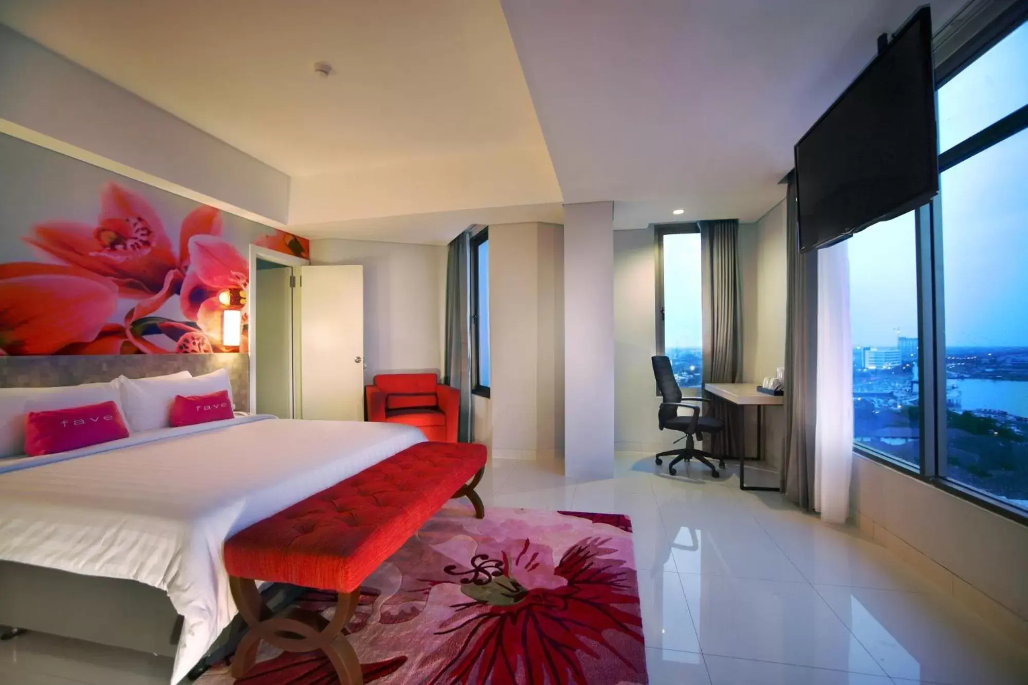 Bed in favehotel - Pantai Losari Makassar