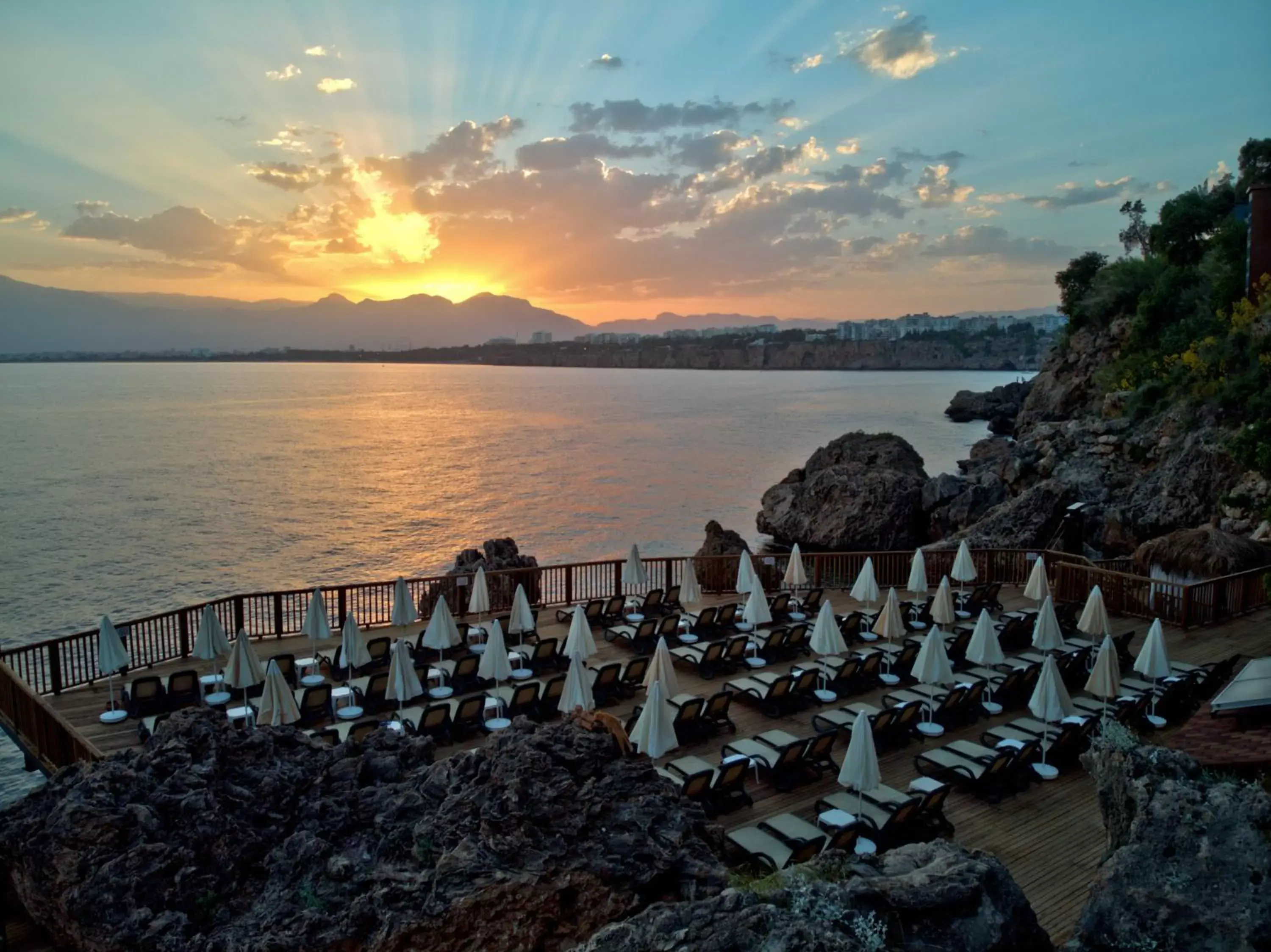 Natural landscape, Sunrise/Sunset in Ramada Plaza Antalya