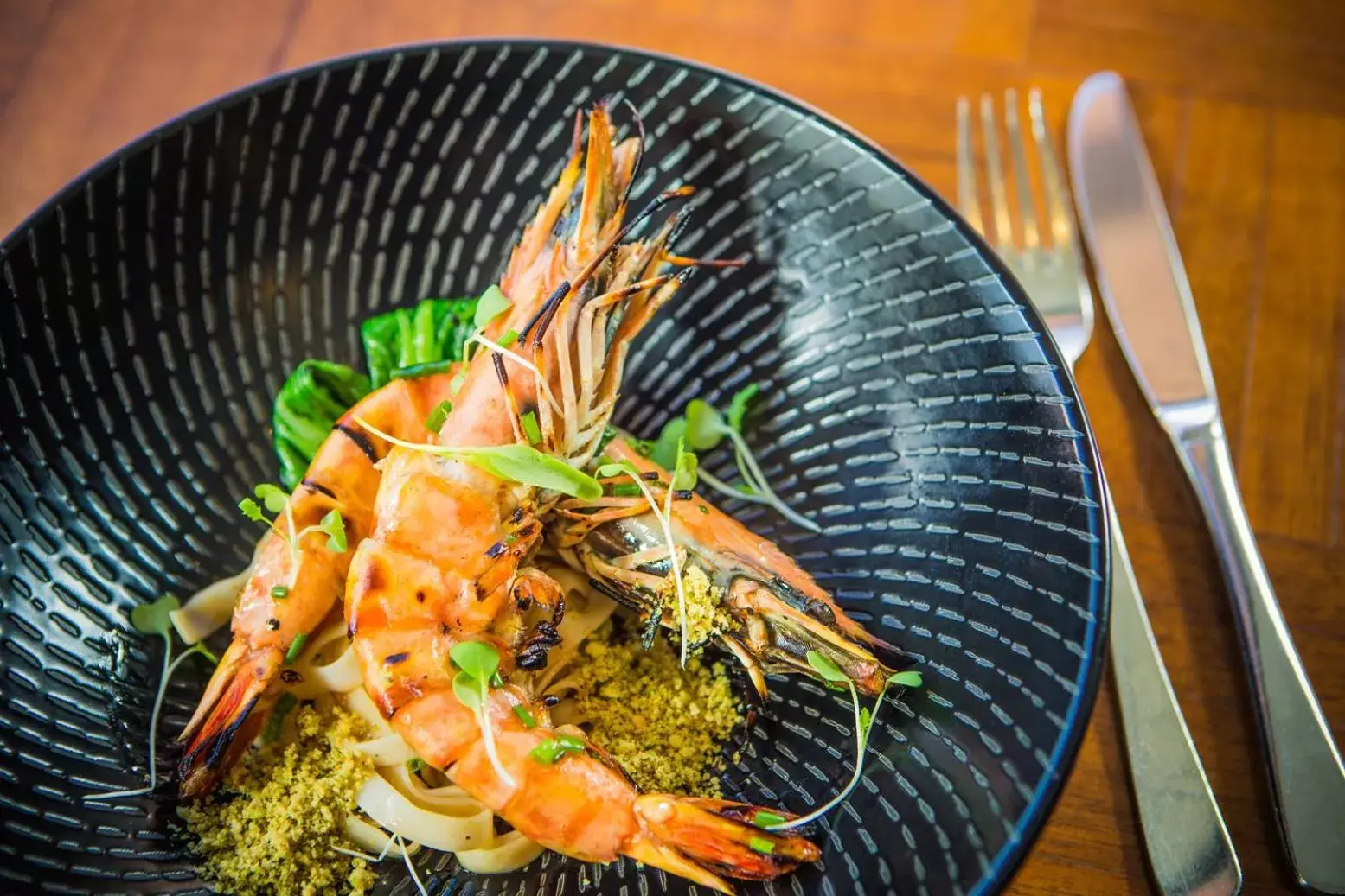 Food close-up, BBQ Facilities in James Cook Hotel Grand Chancellor