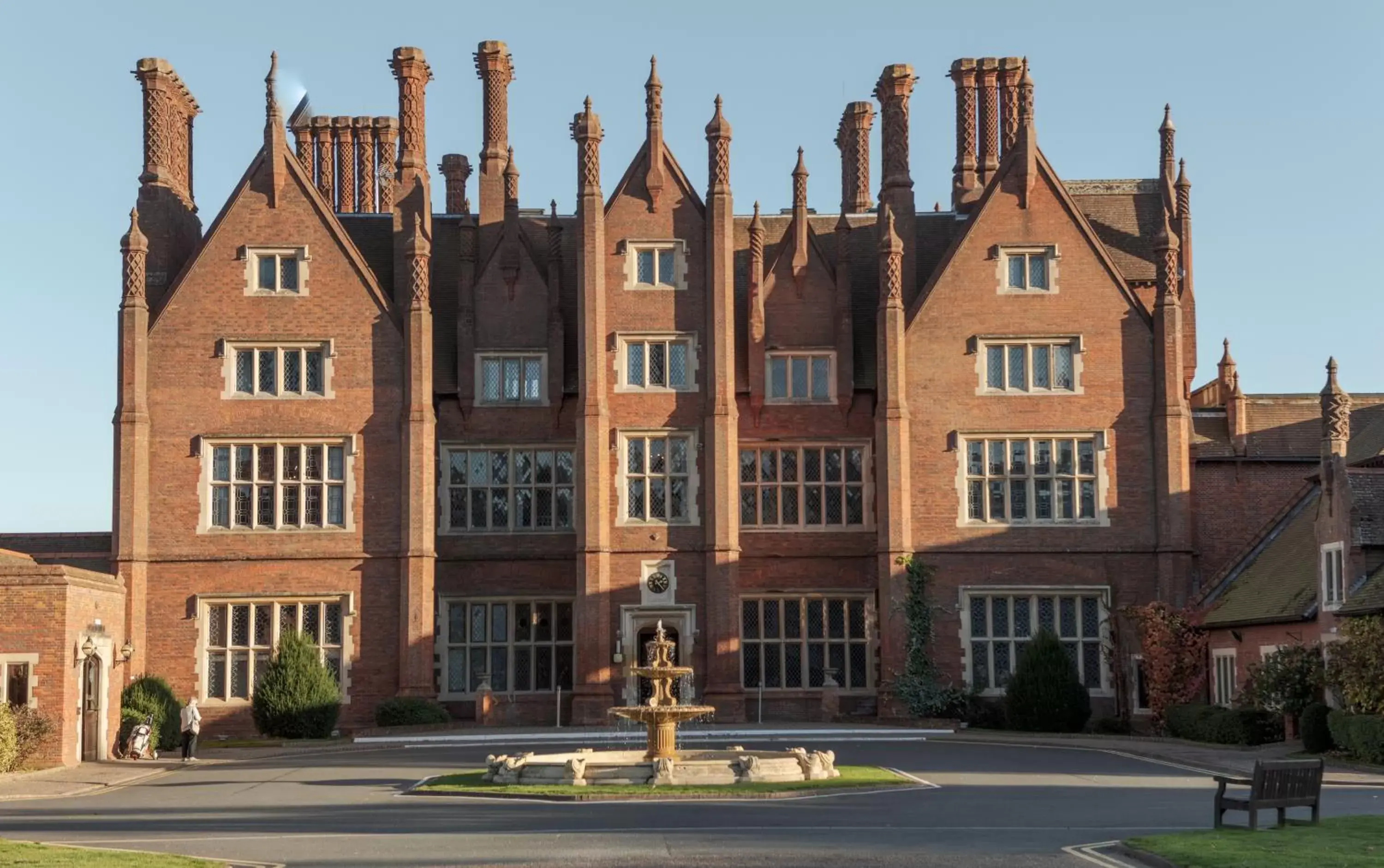 Facade/entrance, Property Building in Dunston Hall Hotel, Spa & Golf Resort