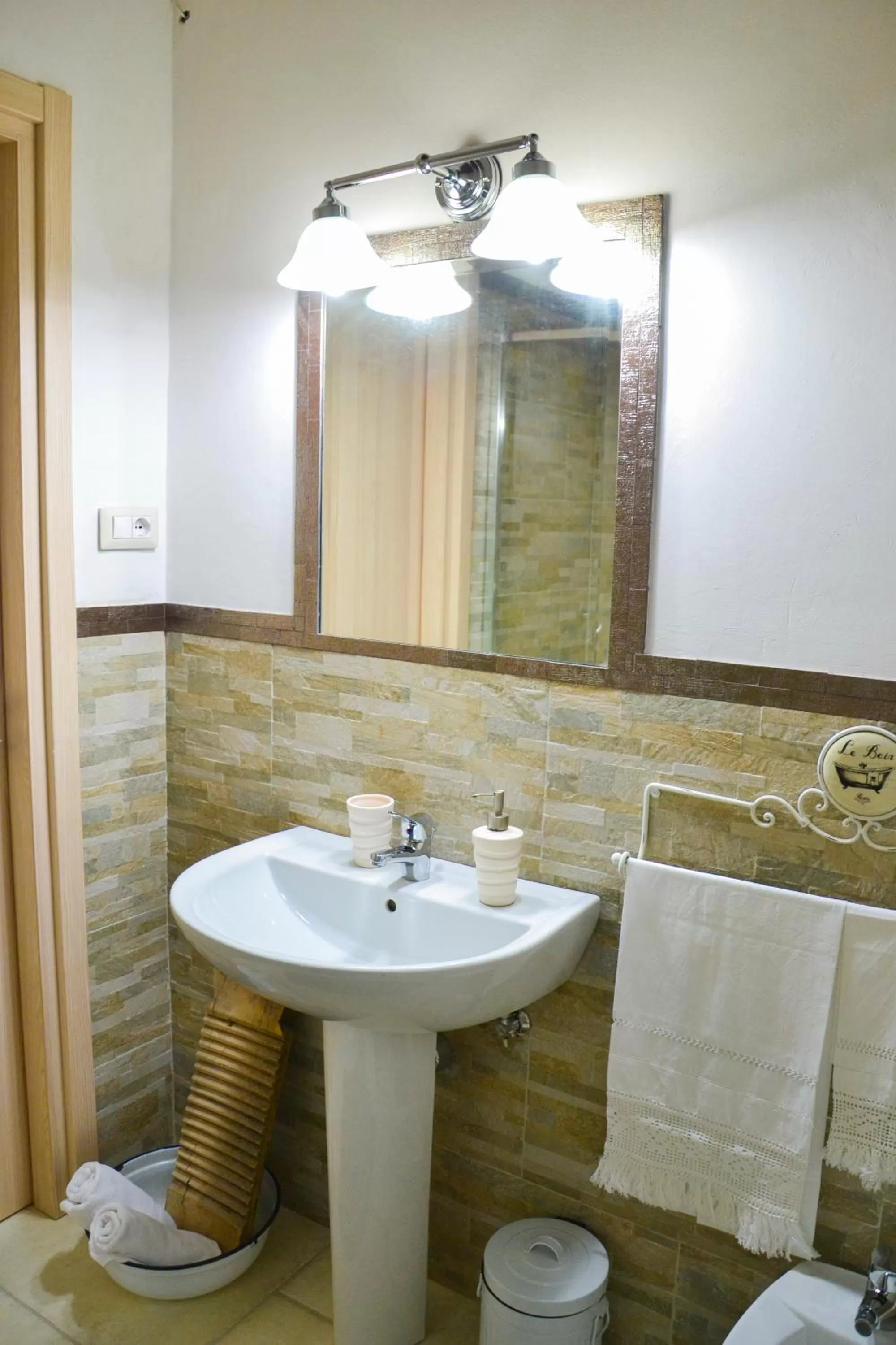 Bathroom in Agriturismo Masseria Alberotanza