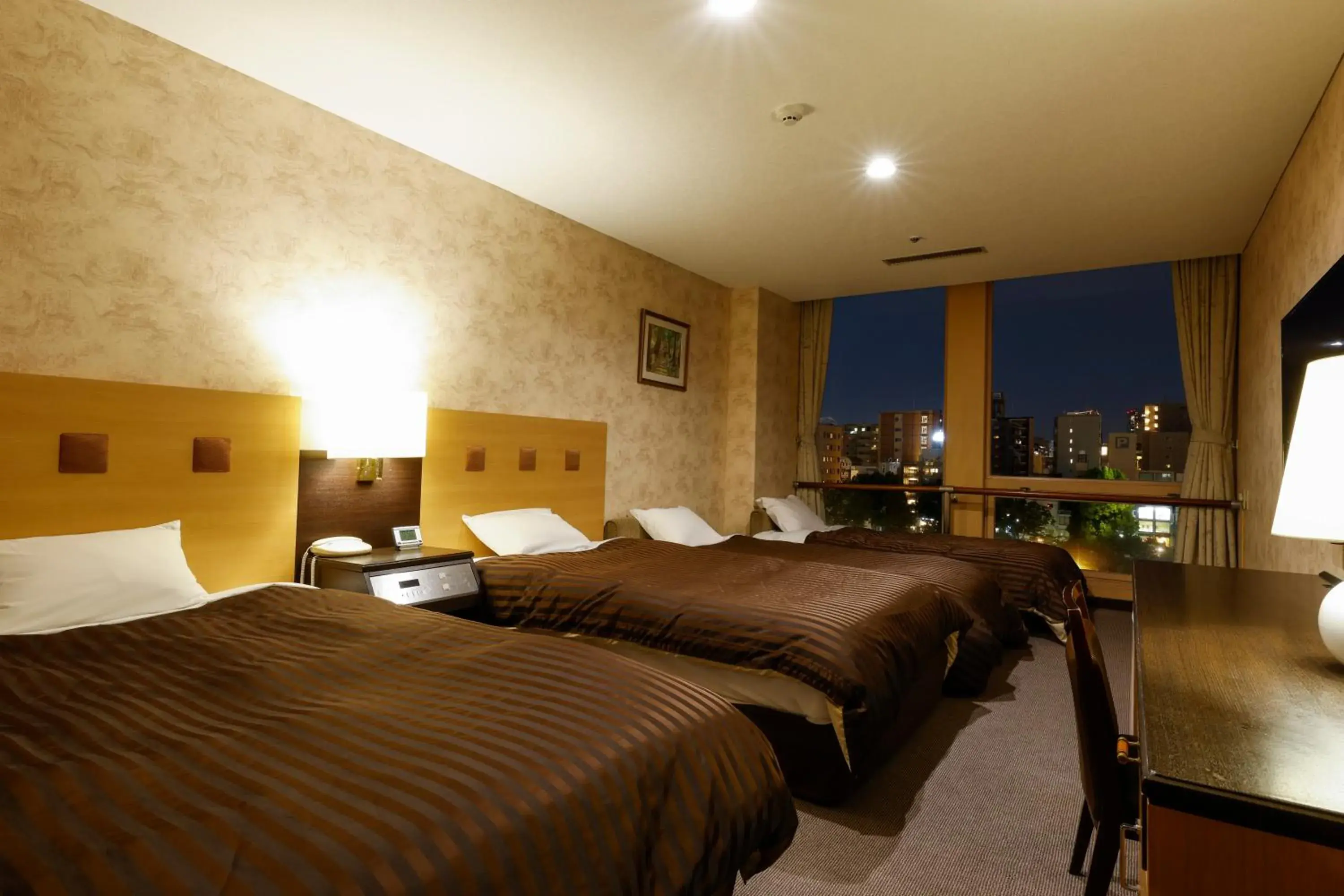 Photo of the whole room, Bed in Hotel Osaka Castle