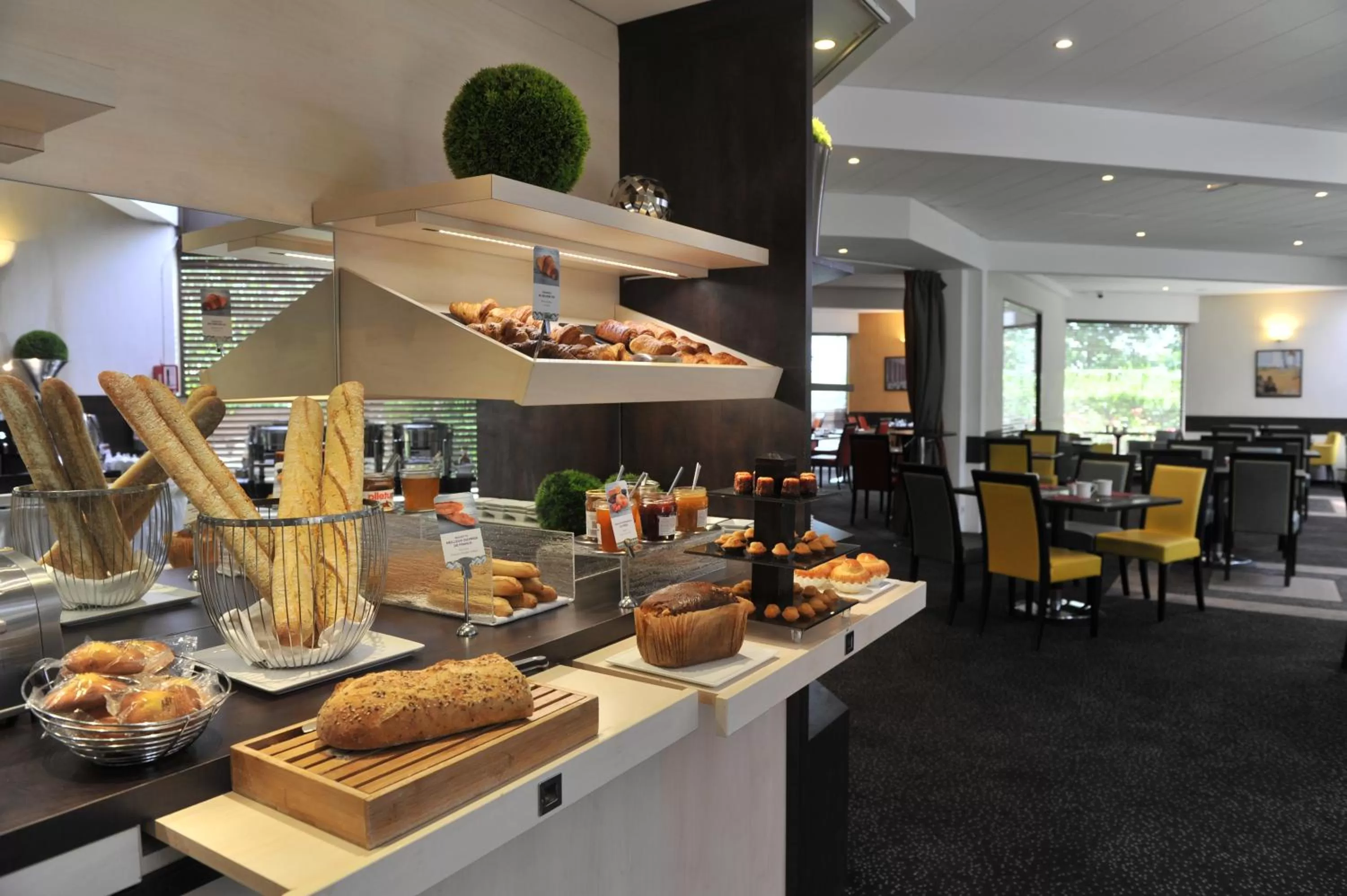 Buffet breakfast in Mercure Maurepas Saint Quentin