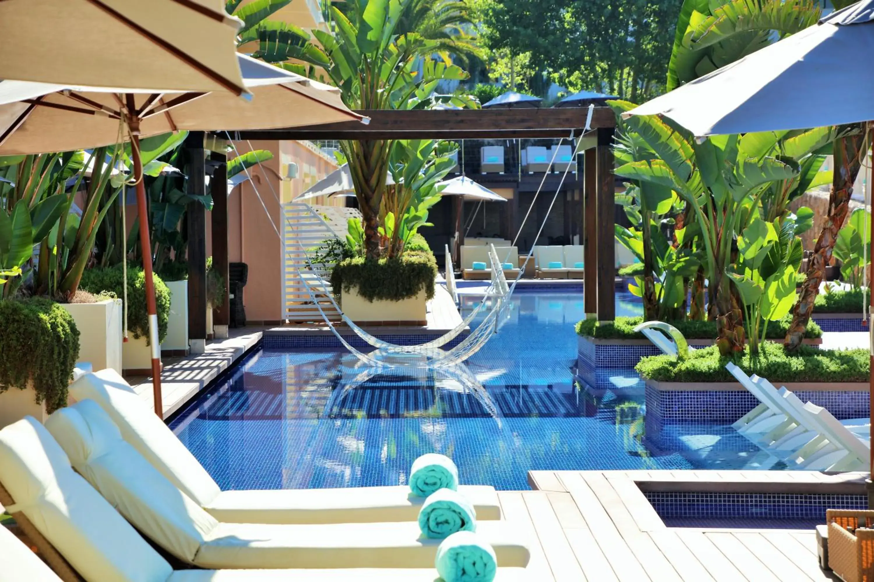 Balcony/Terrace, Swimming Pool in Iberostar Jardin del Sol Suites - Adults Only